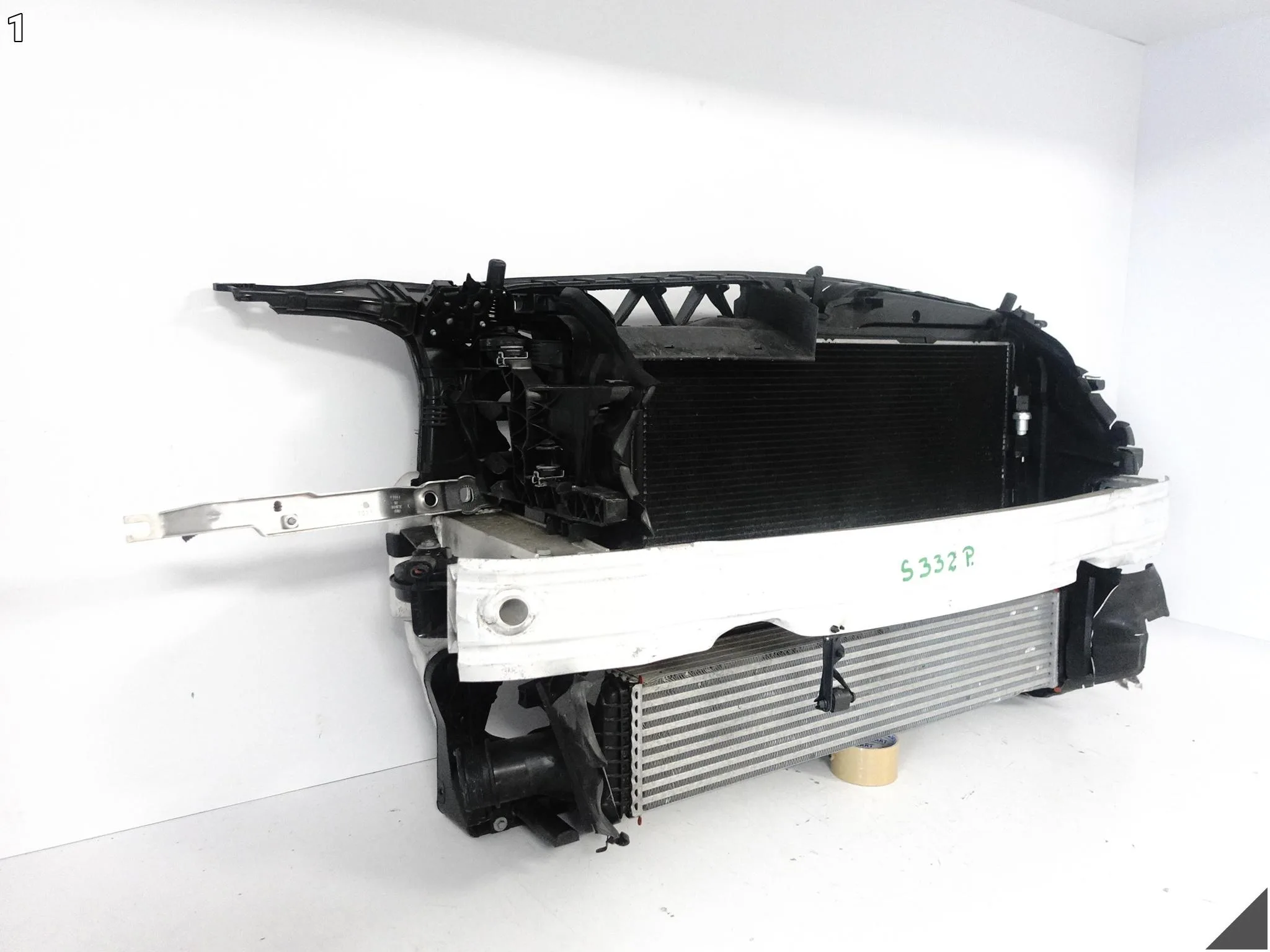 AUDI A7 4G8 A6 4G0 C7 10-18 WZMOCNIENIE PAS CHŁODNICE WENTYLATOR 2.0 TFSI 93b281c37d47b6f411a107f7e42367d3