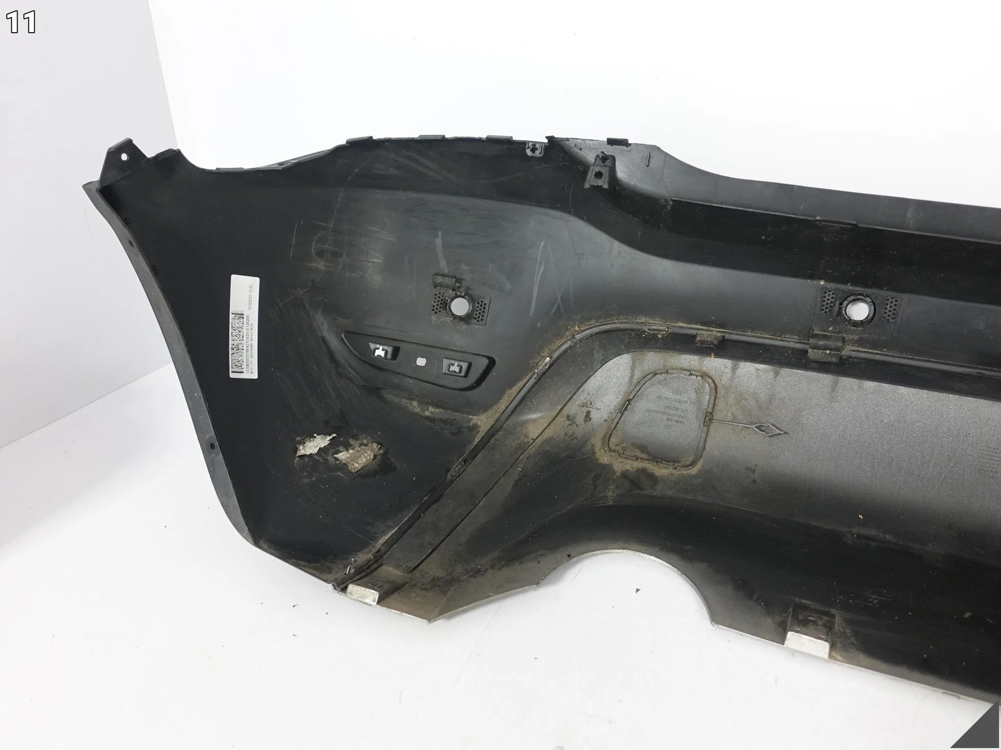 OPEL CROSSLAND X 17-20 ZDERZAK BUMPER + SPOILER ZAŚLEPKA TYŁ (4xPDC) 51c47b9c3ee74fb2823b25813c289973