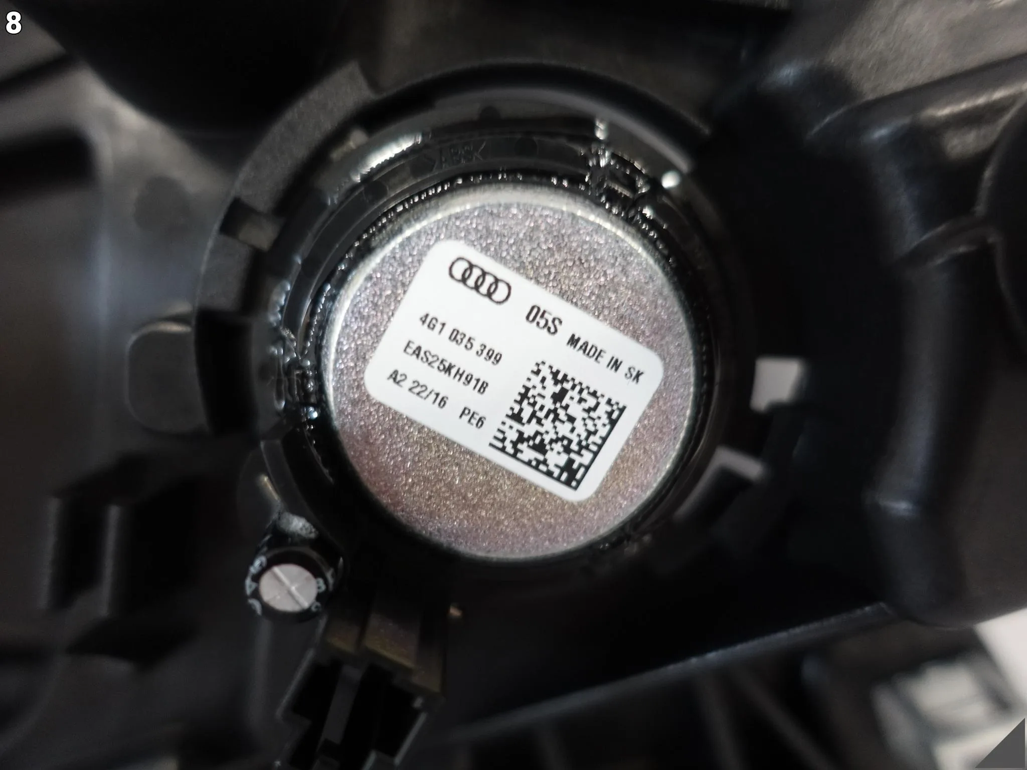 AUDI A7 S7 RS7 C7 4G8 10-18 KLAMKA DRZWI UCHWYT MECHANIZM PRAWA TYŁ CHROM c5d7418df81fe4d7e3bb884ba9b5bd5b