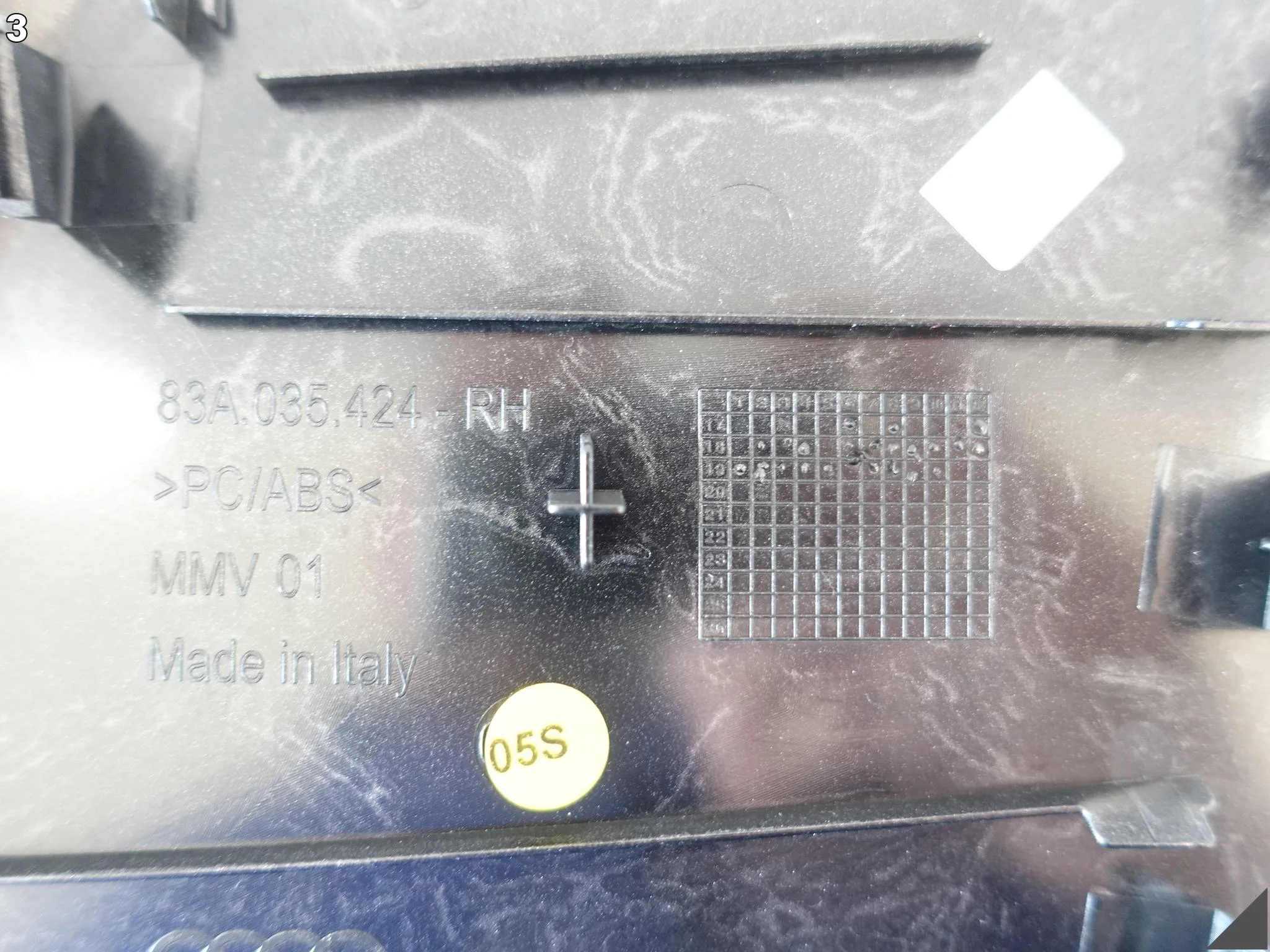 AUDI Q3 83A F3 18-25 OSŁONA LISTWA DEKOR TAPICERKA DRZWI TYŁ PRAWY 46474b1731933a7e97c3b87c56b06ecc