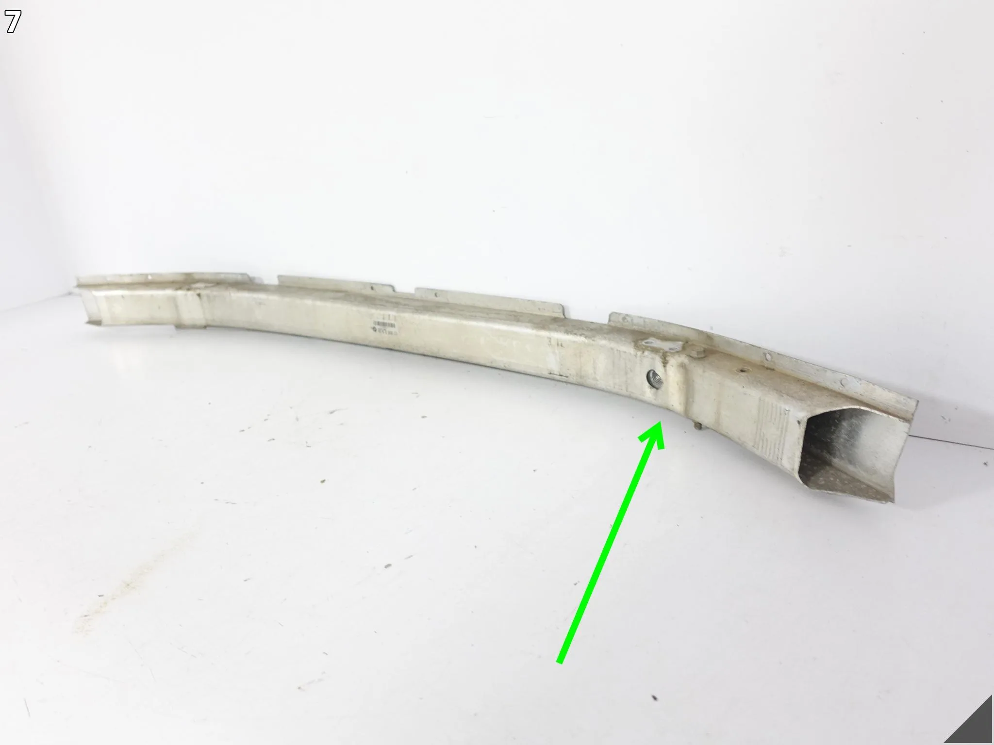 BMW 5 F10 F11 LCI 10-17 BELKA WSPORNIK WZMOCNIENIE PAS W ZDERZAK PRZÓD 01eb6a2a74b2978c53e795fc7203a9bc