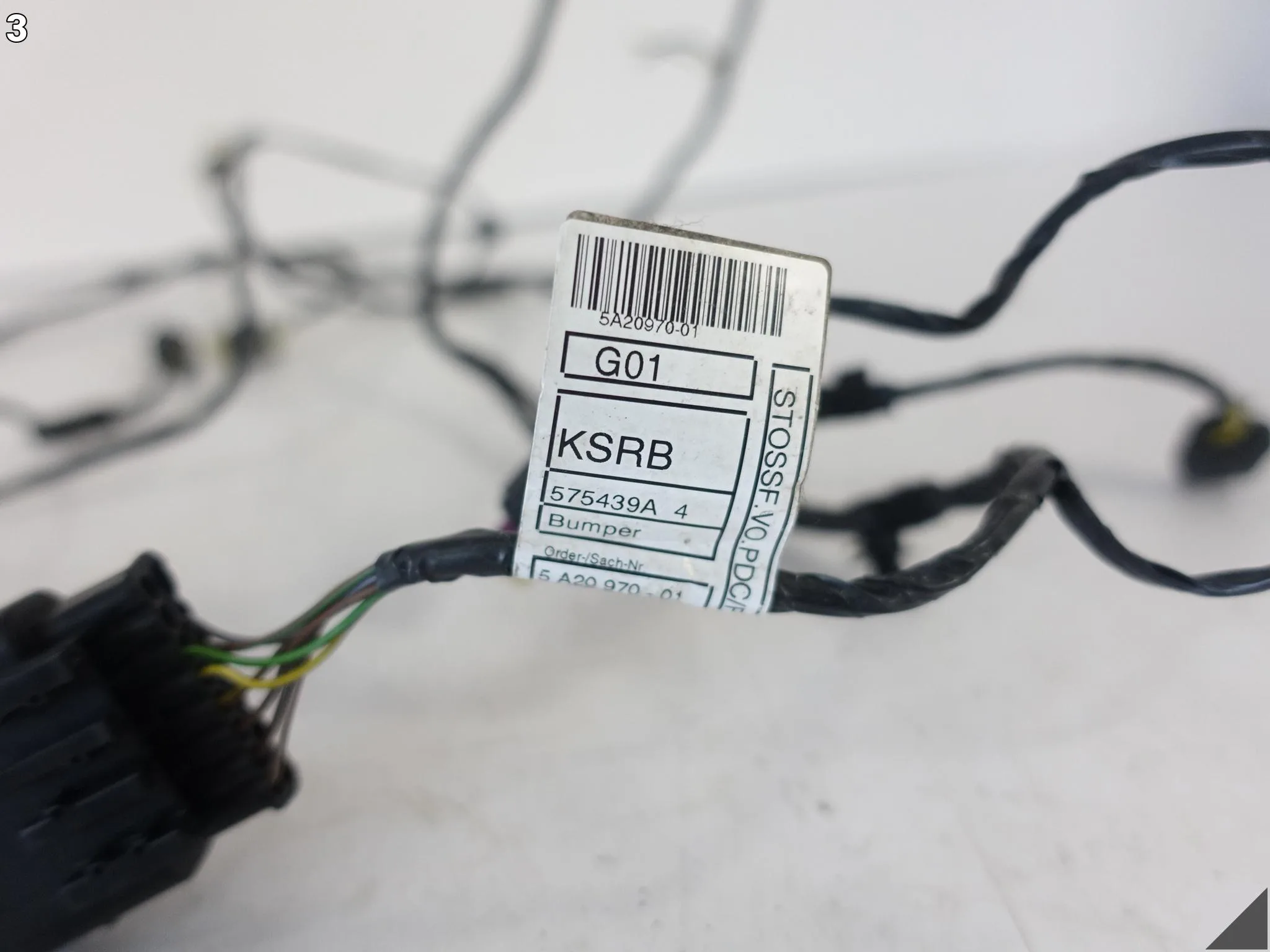 BMW X3 G01 X4 G02 LCI LIFT 20-24 WIĄZKA INSTALACJA PDC W ZDERZAK PRZÓD 21f3fddb0dbb01e88f0573e8d3a71b00