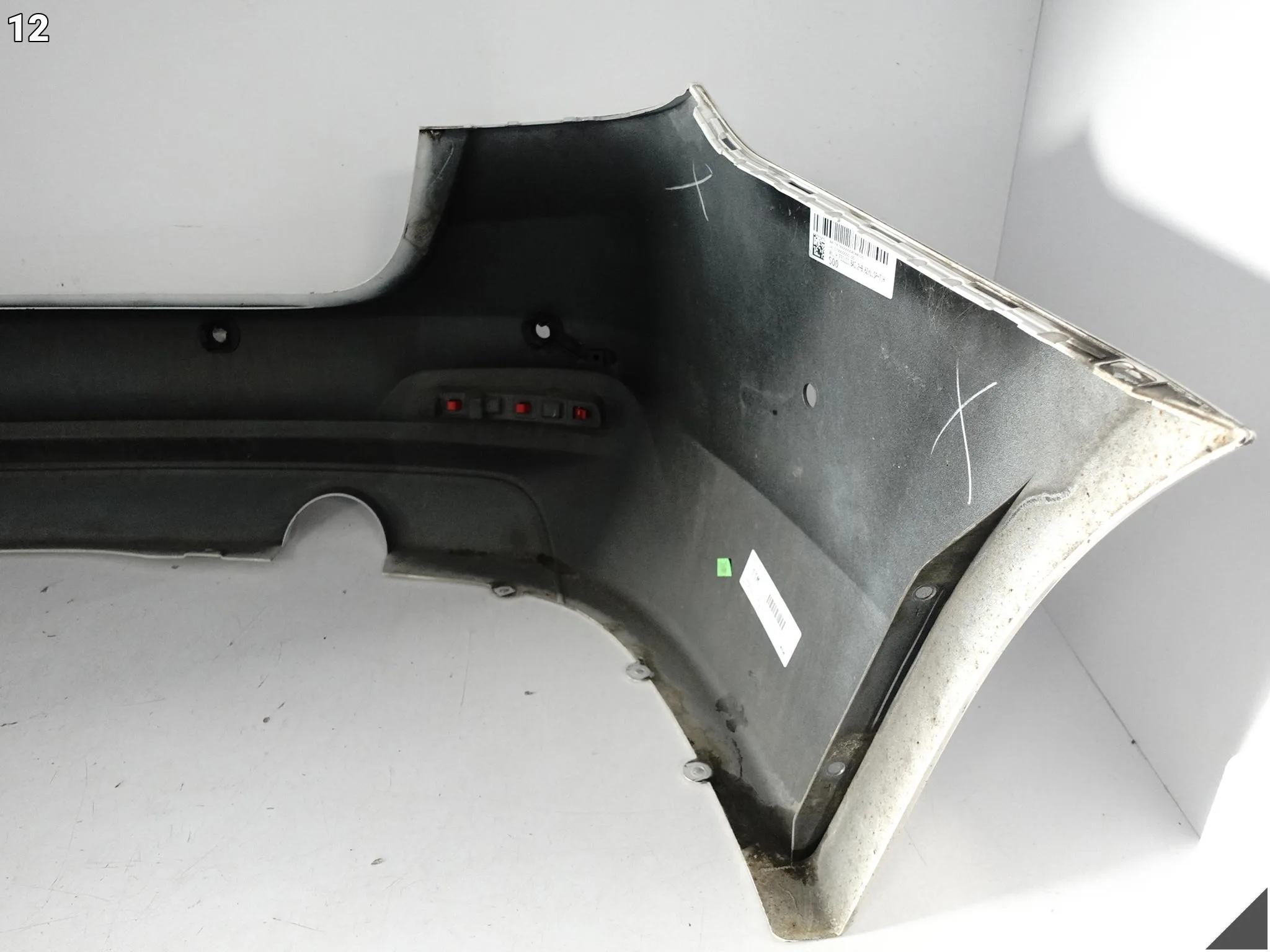 BMW 3 F31 LCI LIFT 15-18 ZWYKŁY KOMBI TOURING ZDERZAK TYŁ (6xPDC/2 WYDECHY) 9965237da72de50ba4f342b5ac03d26a