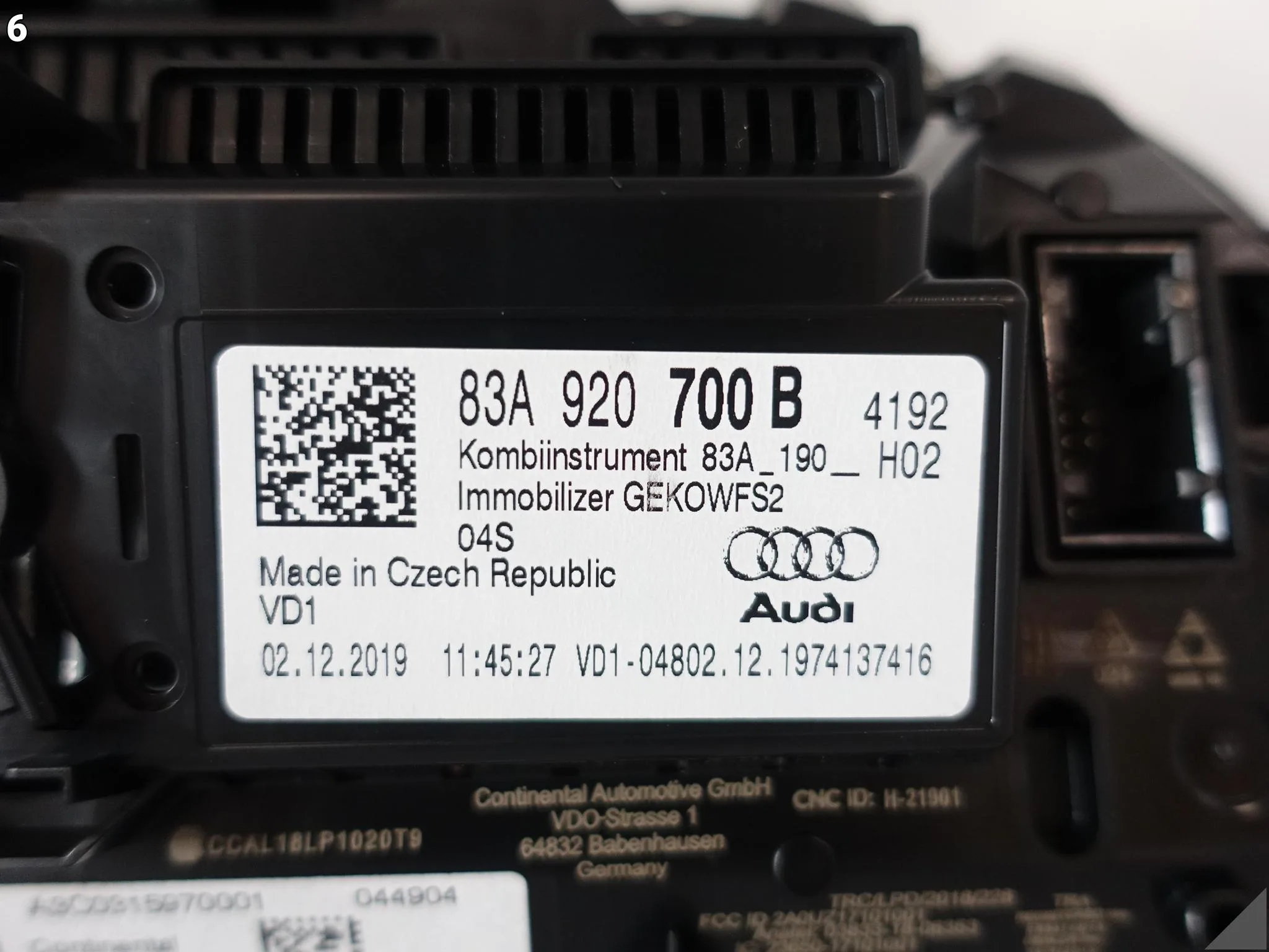 AUDI Q3 83A F3 18-25 LICZNIK ZEGAR WYŚWIETLACZ VIRTUAL DESKA KOKPIT EU 24KM cf221d101f52c3f96b5748cf80047b7c