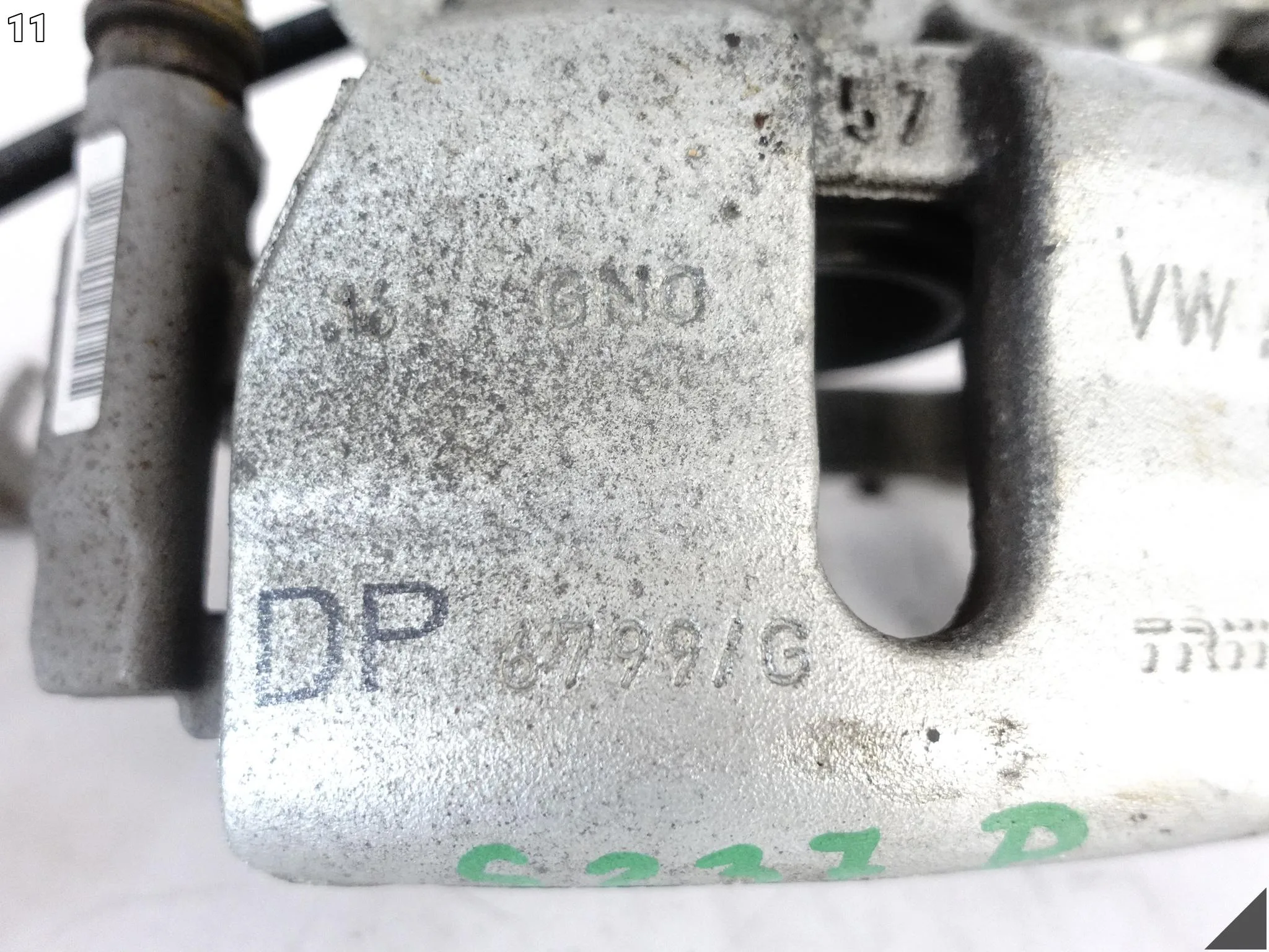 AUDI Q3 83A F3 18-25 ZACISK HAMULCOWY PRZÓD PRAWY 312X25MM DEMONTAŻ 24KM 5396f8348318d9bcbc4b6daf716935c9