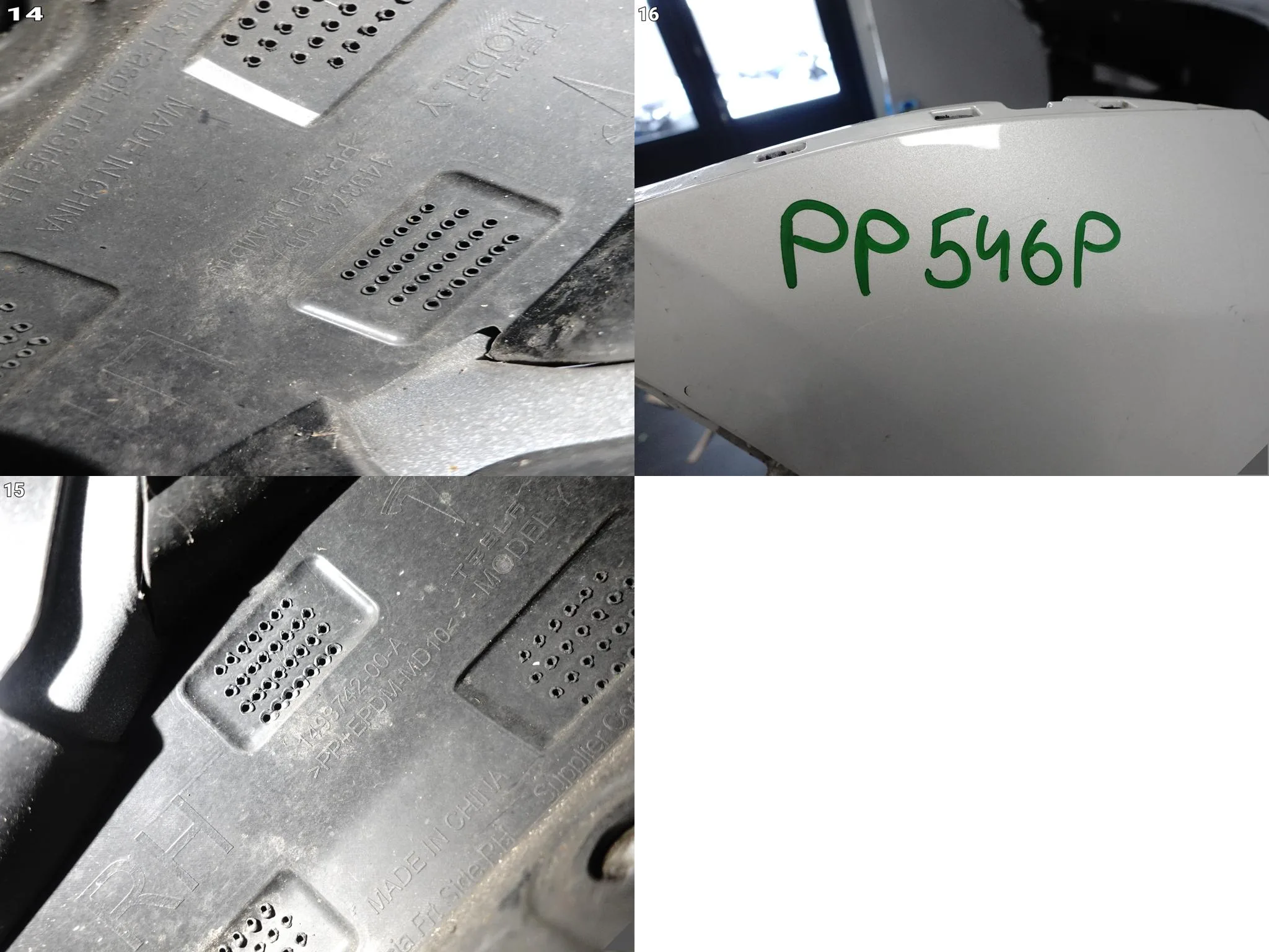 TESLA MODEL Y 20-25 ZDERZAK BUMPER PRZÓD (6xPDC) 07cf4689725916565475585dd58455fd