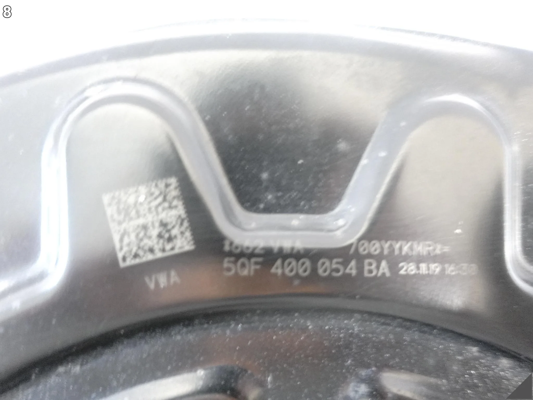 AUDI Q3 83A F3 18-25 ZWROTNICA PIASTA OSŁONA TARCZY PRZÓD PRAWA 24KM ab89e4b09dd87eb3676464de7dd1ef16