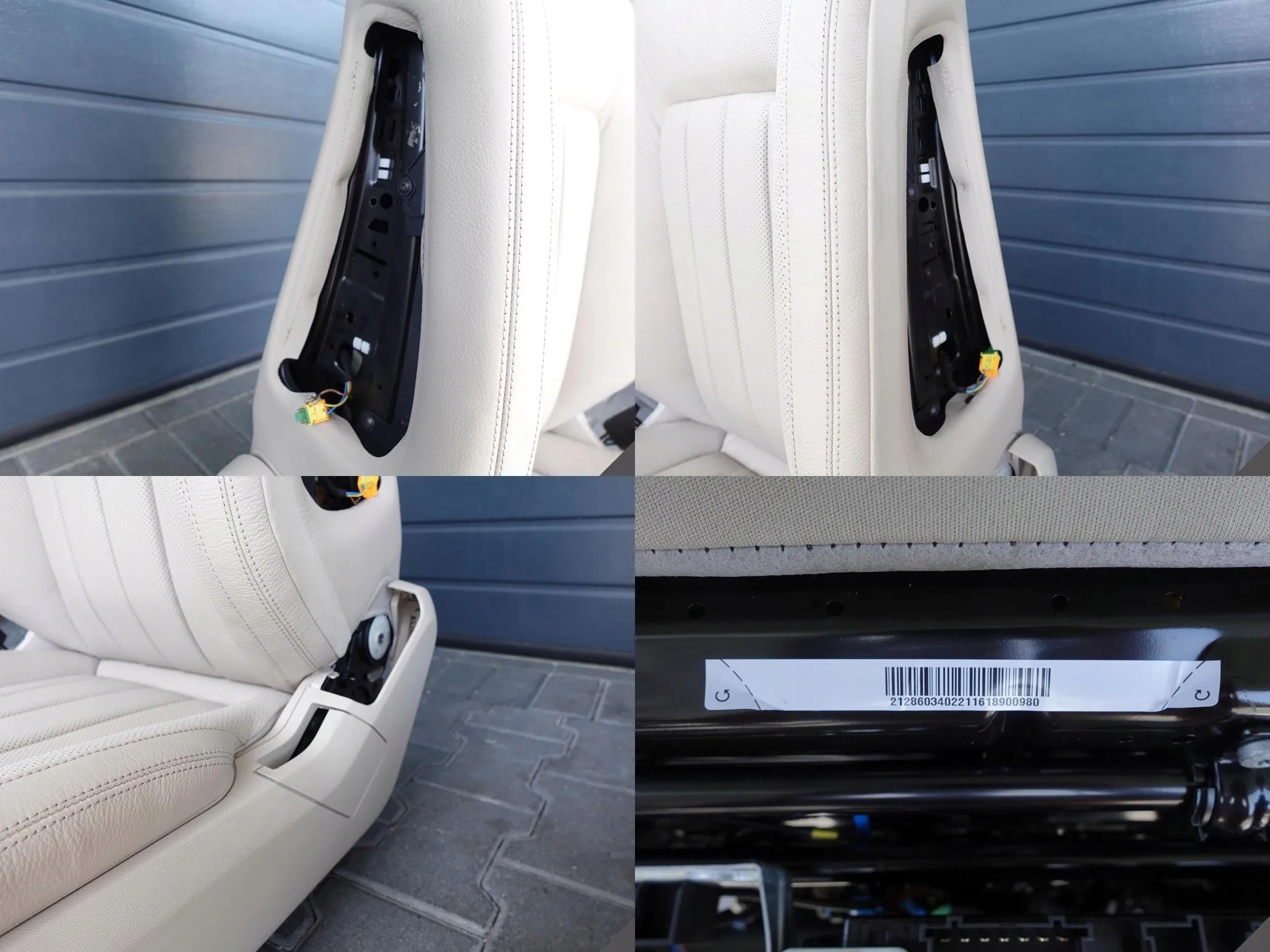 MERCEDES CLS C218 X218 FOTELE KANAPA WNĘTRZE SKÓRA f17555634493b3cde04365b87d47e5ff