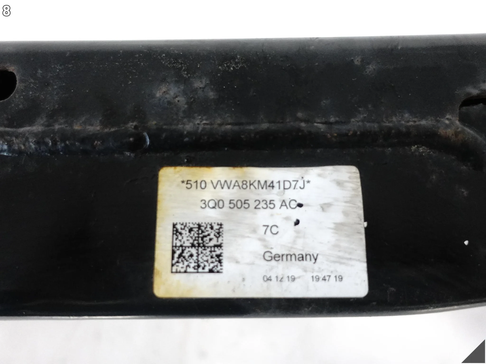 AUDI Q3 83A F3 VW GOLF 5H0 CUPRA SEAT SKODA WÓZEK SANKI BELKA RAMA TYŁ 24KM 9050fbc65ed23624f2ce20cfbc5af6fe