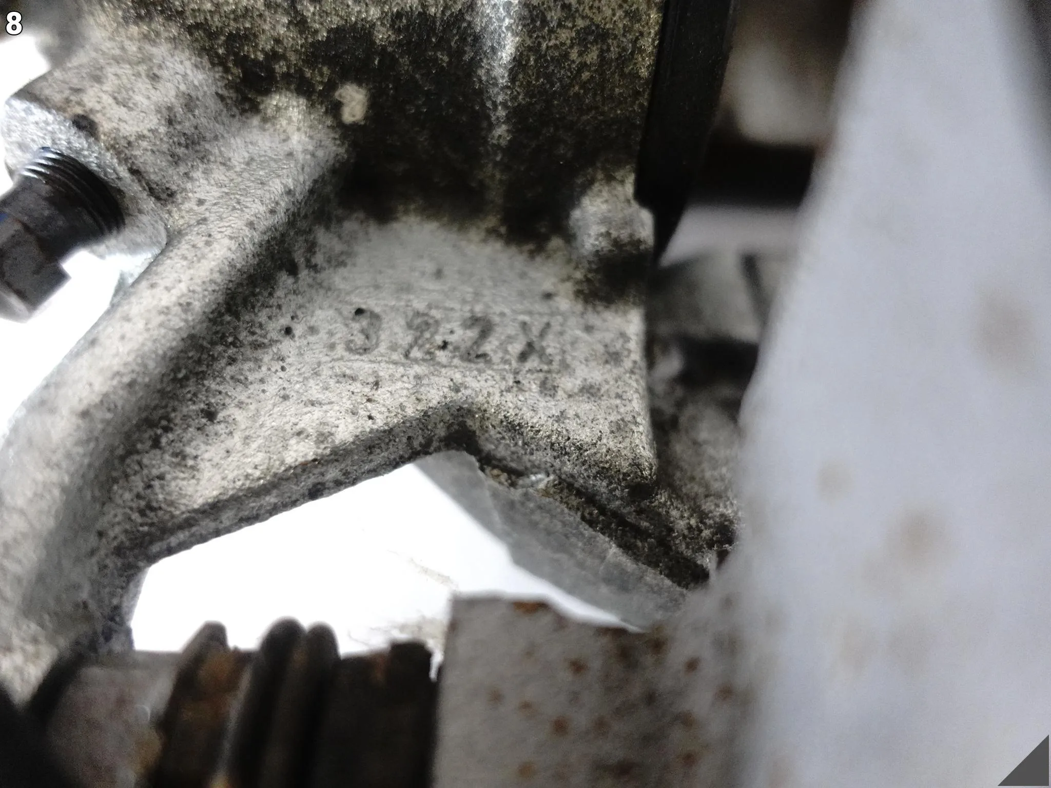 AUDI Q3 83A F3 18-25 ZACISK HAMULCOWY PRZÓD LEWY 312X25MM DEMONTAŻ 24KM f347e2c5abff83d4d8bdd8b16b546312