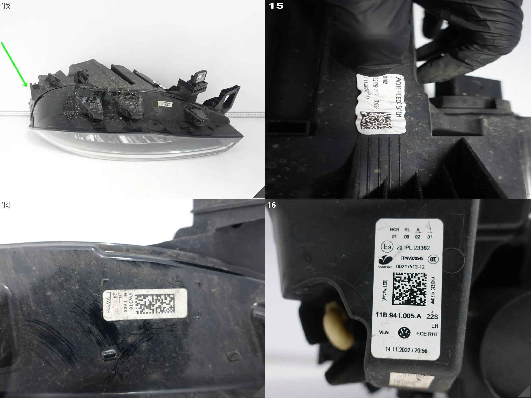 VW ID.4 ID4 11B 20- LAMPA HEADLIGHT FULL LED LEWA PRZÓD EUROPA 21dc2938928f4a01660d87a4ce85455b