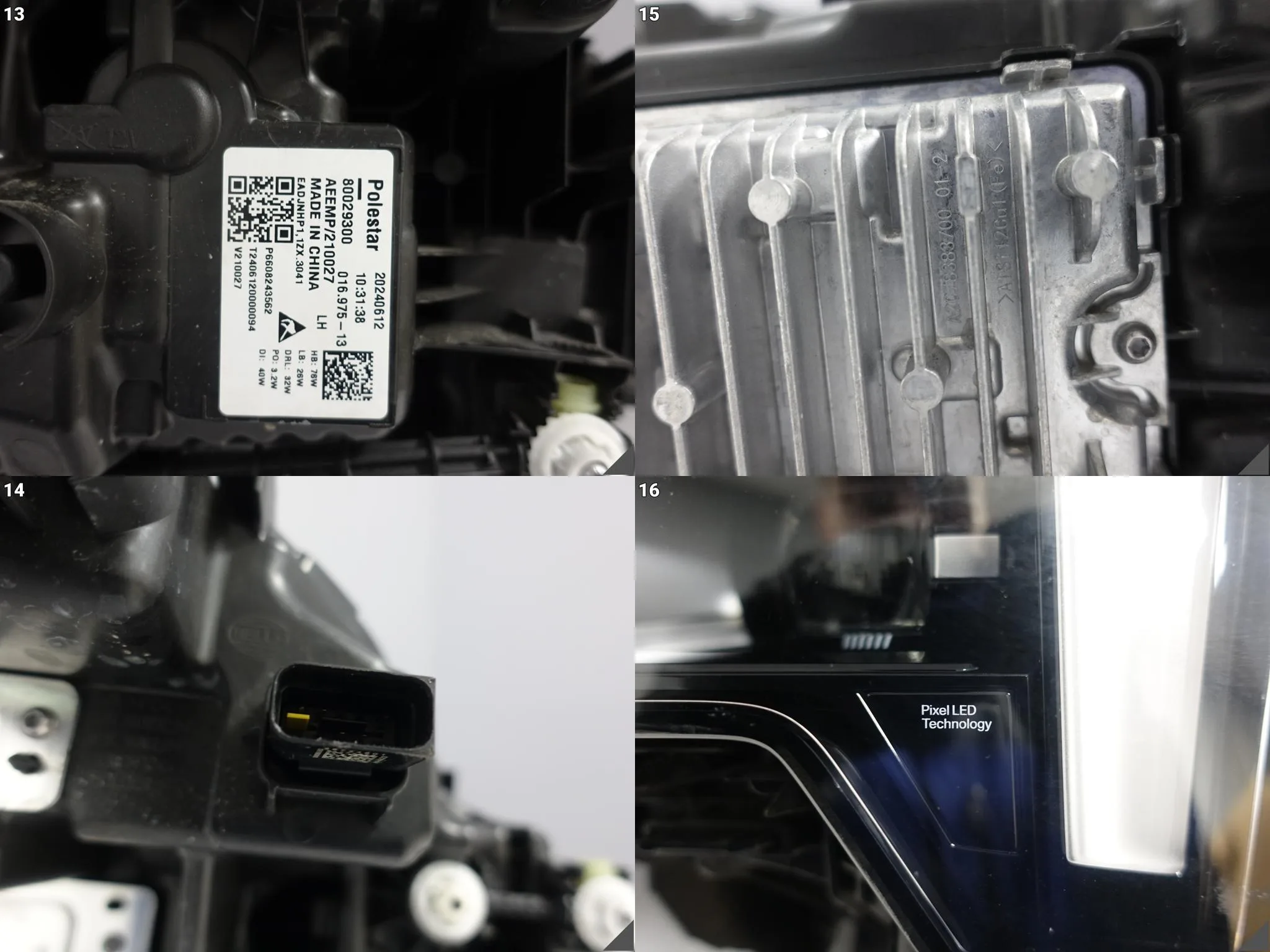 POLESTAR 4 23- LAMPA FULL LED PIXEL LED TECHNOLOGY LEWA PRZÓD EUROPA +MODUŁ c34119291b8be26f9cf9f50519e68fb7