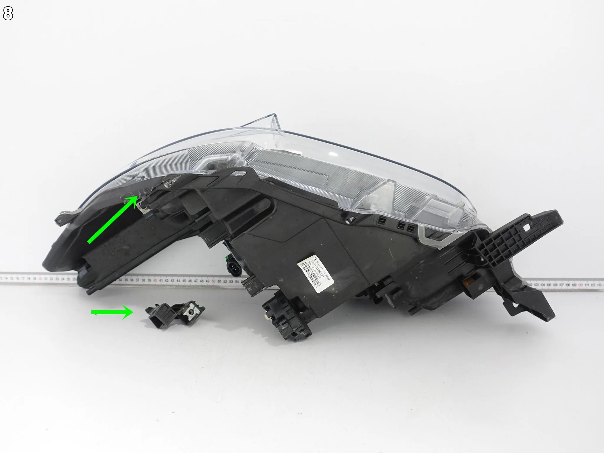 TOYOTA HILUX VIII 8 20-24 LIFT LAMPA PRAWA ZWYKŁA HALOGEN PRZÓD EUROPA fdd047dc99462527c0a36821ac1d3e9f