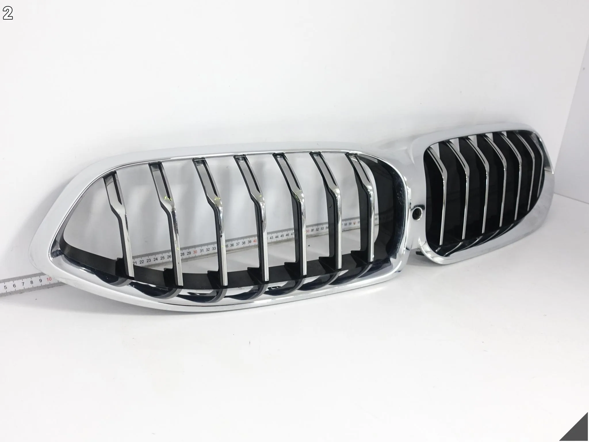 BMW 8 G14 G15 G16 18-22 GRILL ATRAPA NERKI KRATKA WLOT ZDERZAK PRZÓD CHROM 785c977ecb641368cd1142c4d0b7bde7