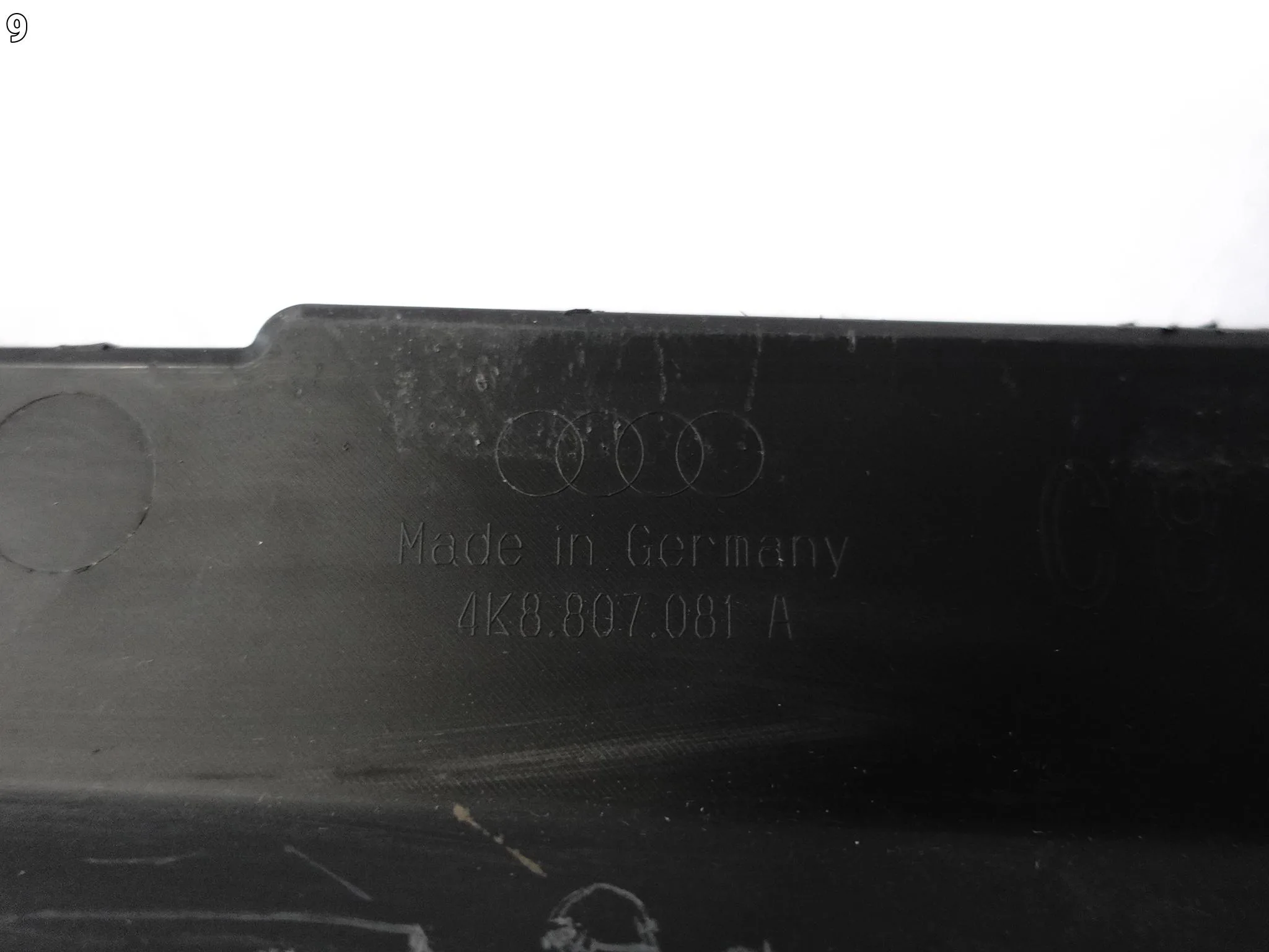 AUDI RS7 RS6 4K8 C8 19-25 GÓRNA OSŁONA NAKŁADKA PASA PRZEDNIEGO PRZÓD ORG 9f1516de2de78e0222a32e9060ff3c70