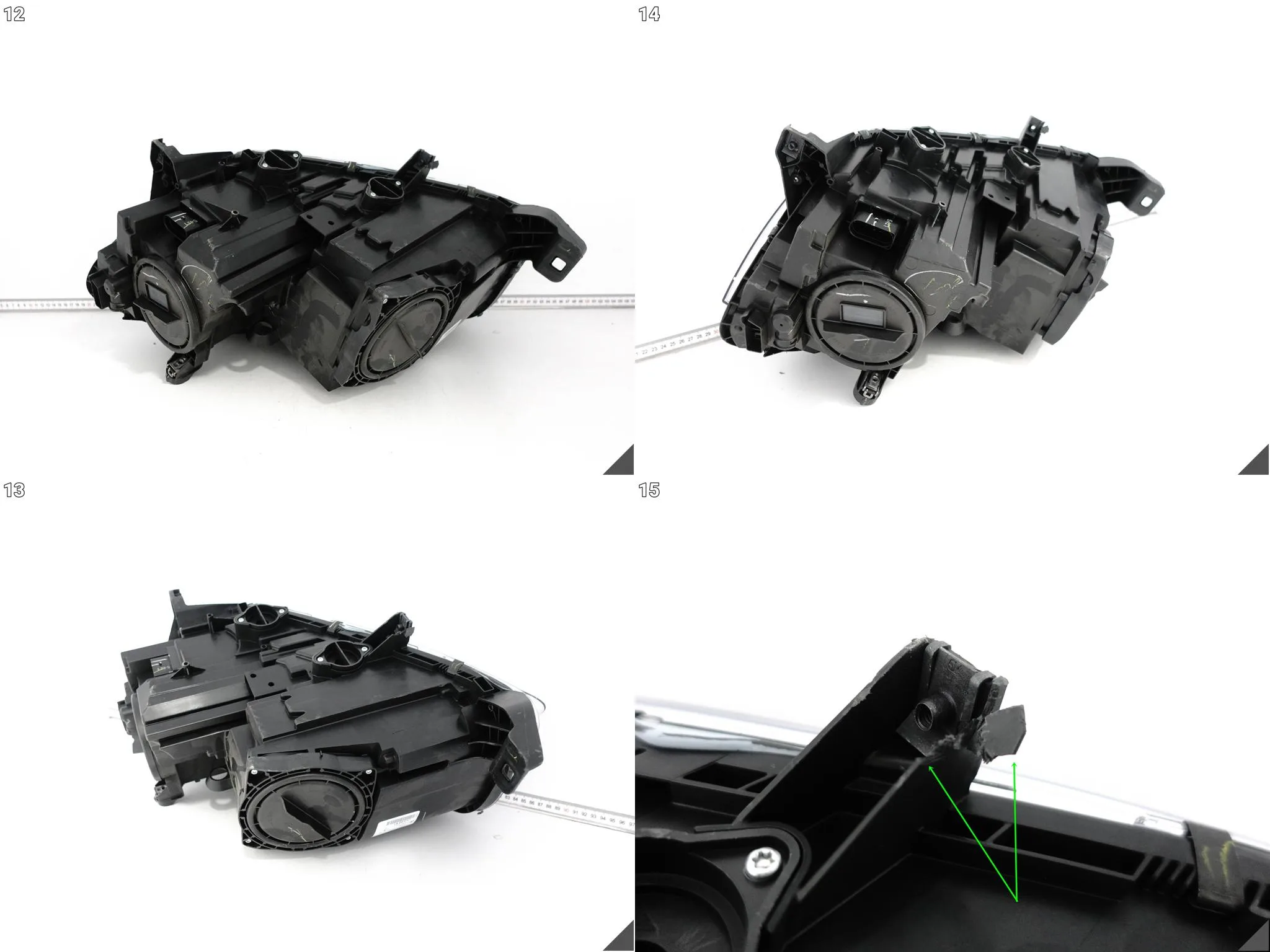 MERCEDES GL II X166 12-15 LAMPA HEADLIGHT ZWYKŁA HALOGEN PRAWA PRZÓD EU 9d0a14f76e81dd7ec7b8459e5e003bd7