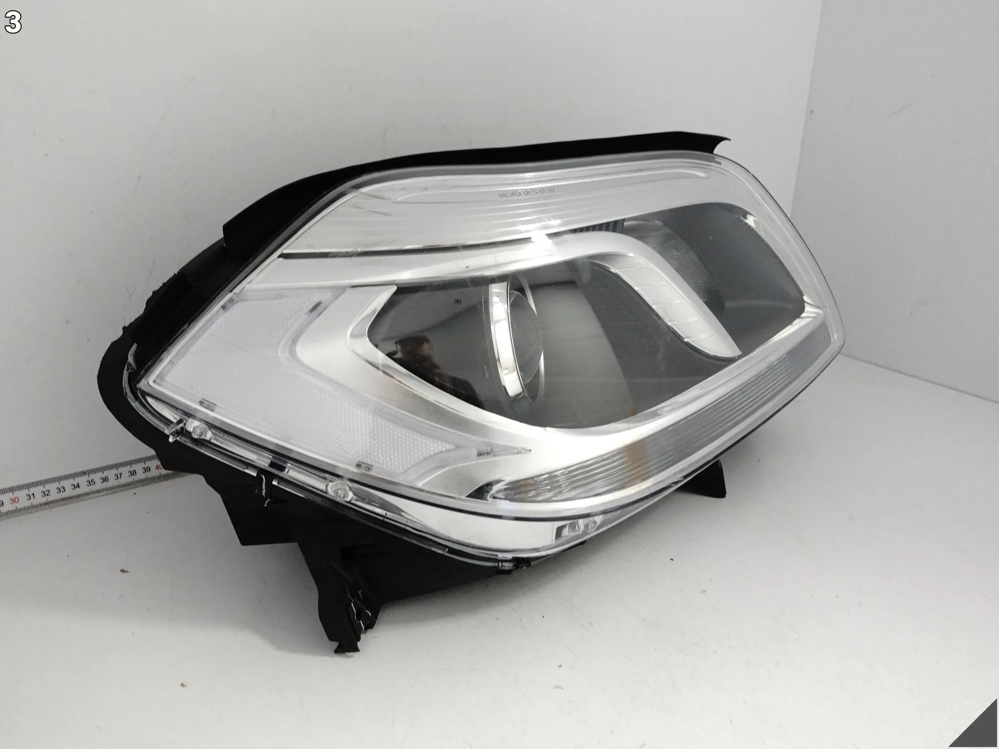MERCEDES GL II X166 12-15 LAMPA HEADLIGHT ZWYKŁA HALOGEN PRAWA PRZÓD EU c84b536c5bc6904eb75ac208951e4f54