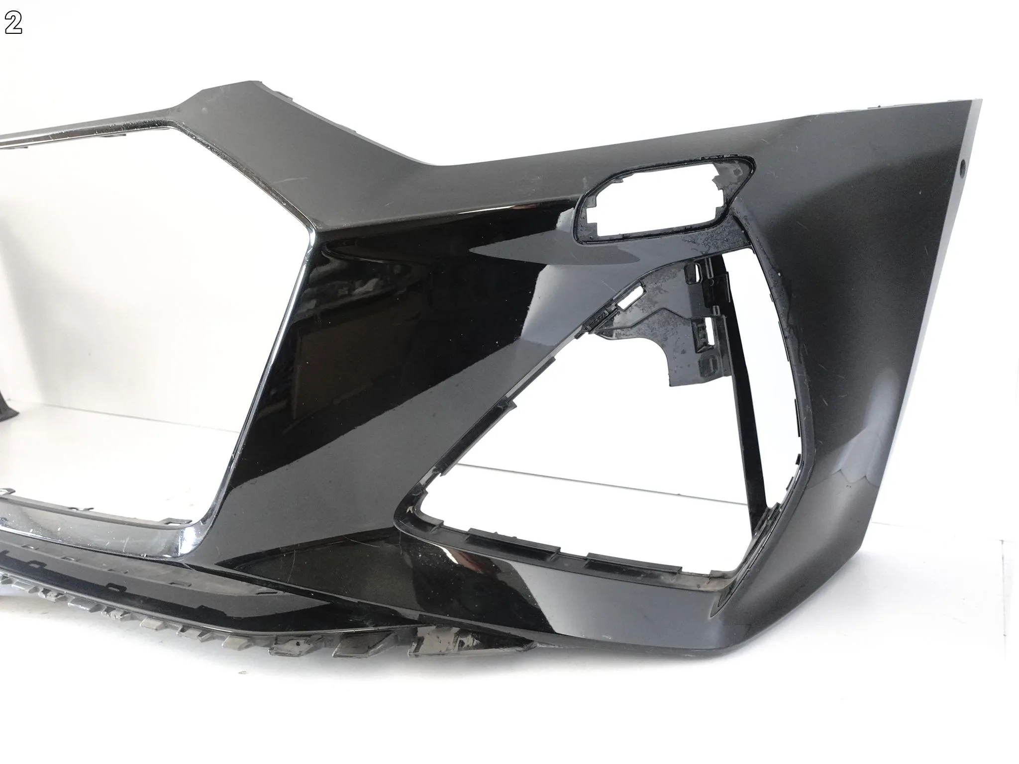 AUDI RS7 4K8 RS6 4K0 C8 20- ZDERZAK BUMPER PRZÓD (SPRYSKI/PDC) 4K8807437J c27a6e6cf21c64e6268e601b9bab05fa