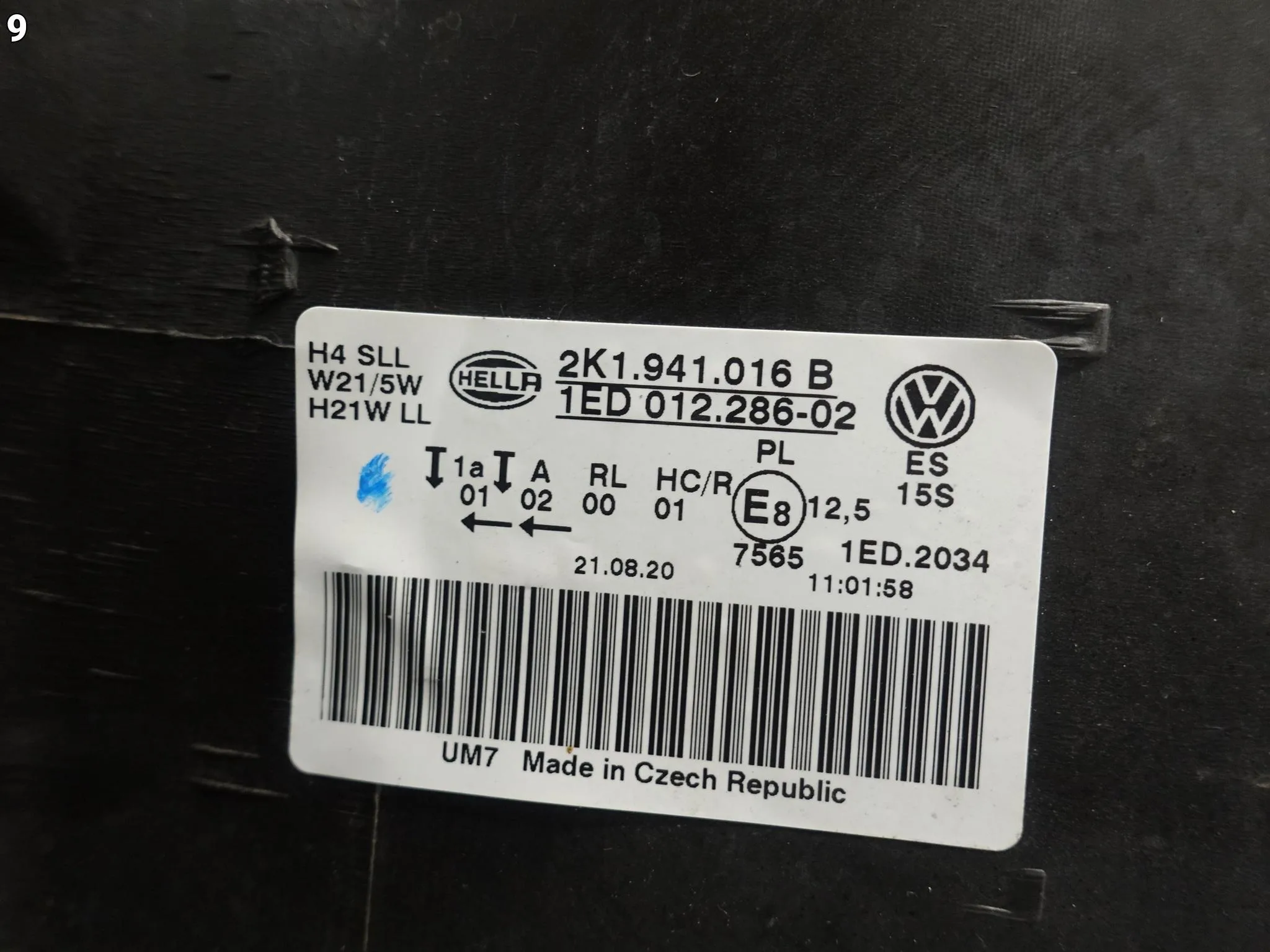 VW CADDY 2K1 2K LIFT 15-20 LAMPA ZWYKŁA HALOGEN PRAWA PRZÓD EUROPA a6d6bed3c613a456ddbb9be20d91264c