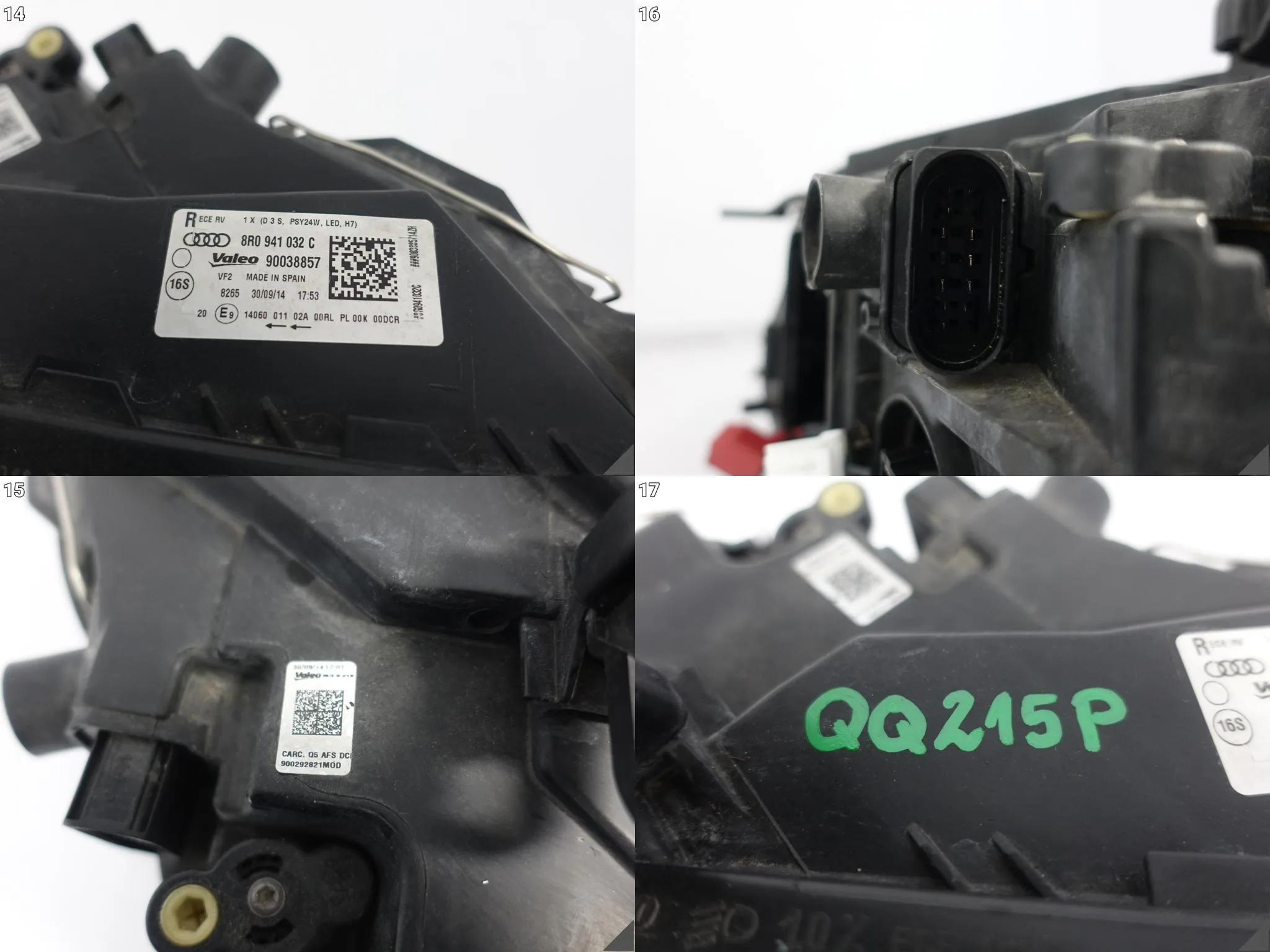 AUDI Q5 SQ5 8R0 LIFT 12-16 LAMPA SKRĘTNY XENON + LED PRAWA PRZÓD EUROPA 9385f3b463c730c566e1dc45786b137a