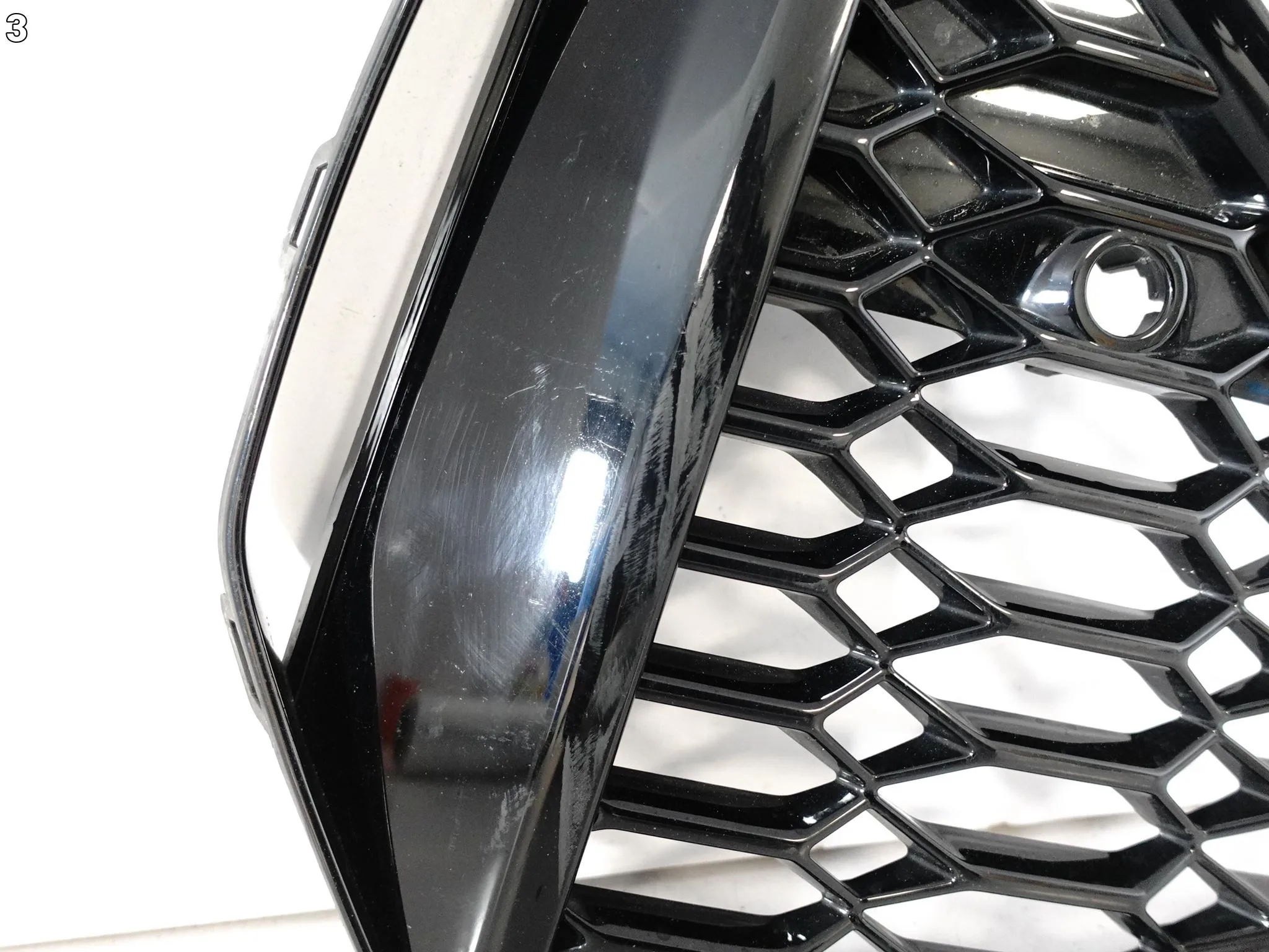 AUDI RS7 RS6 4K8 C8 19-25 KRATKA WLOT ATRAPA W ZDERZAK PRZÓD PRAWA ORG 407ad630d107785192ecfd6558c85c5a