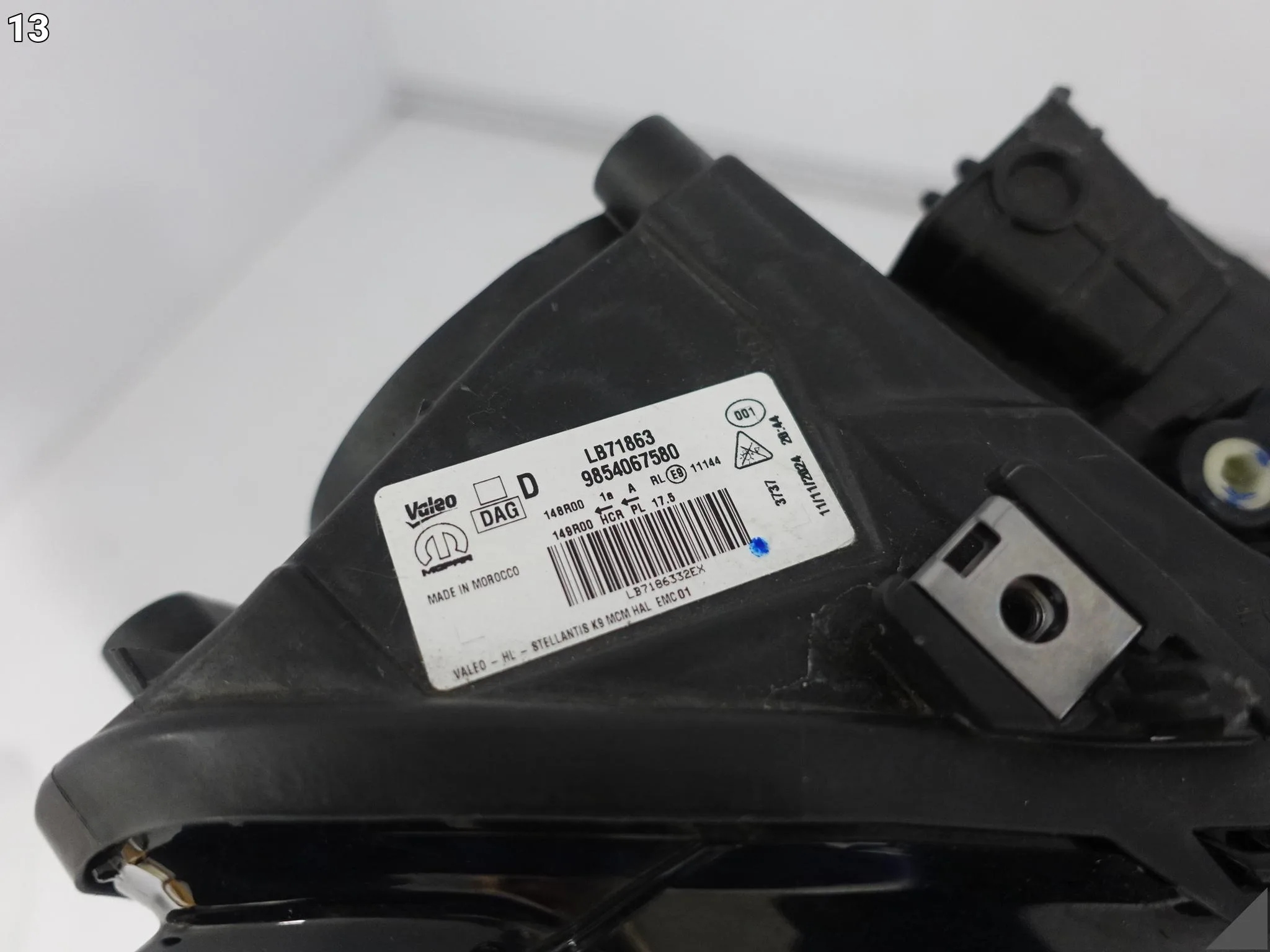 CITROEN BERLINGO FIAT DOBLO III OPEL COMBO IV LIFT 24- LAMPA HALOGEN PRAWA ca488de777302d218840babd94587059
