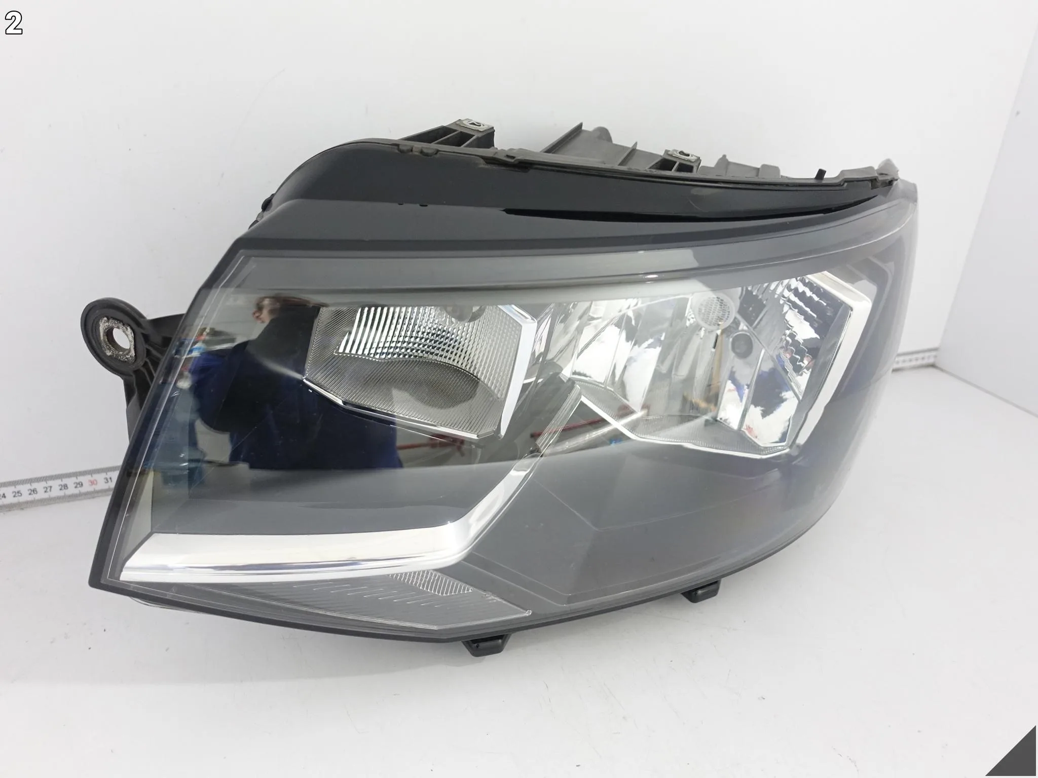 VW T6 TRANSPORTER 7E1 15-19 LAMPA HEADLIGHT ZWYKŁA HALOGEN LEWA PRZÓD EU 2cfc897c61272731f2511c7c8bdd788d