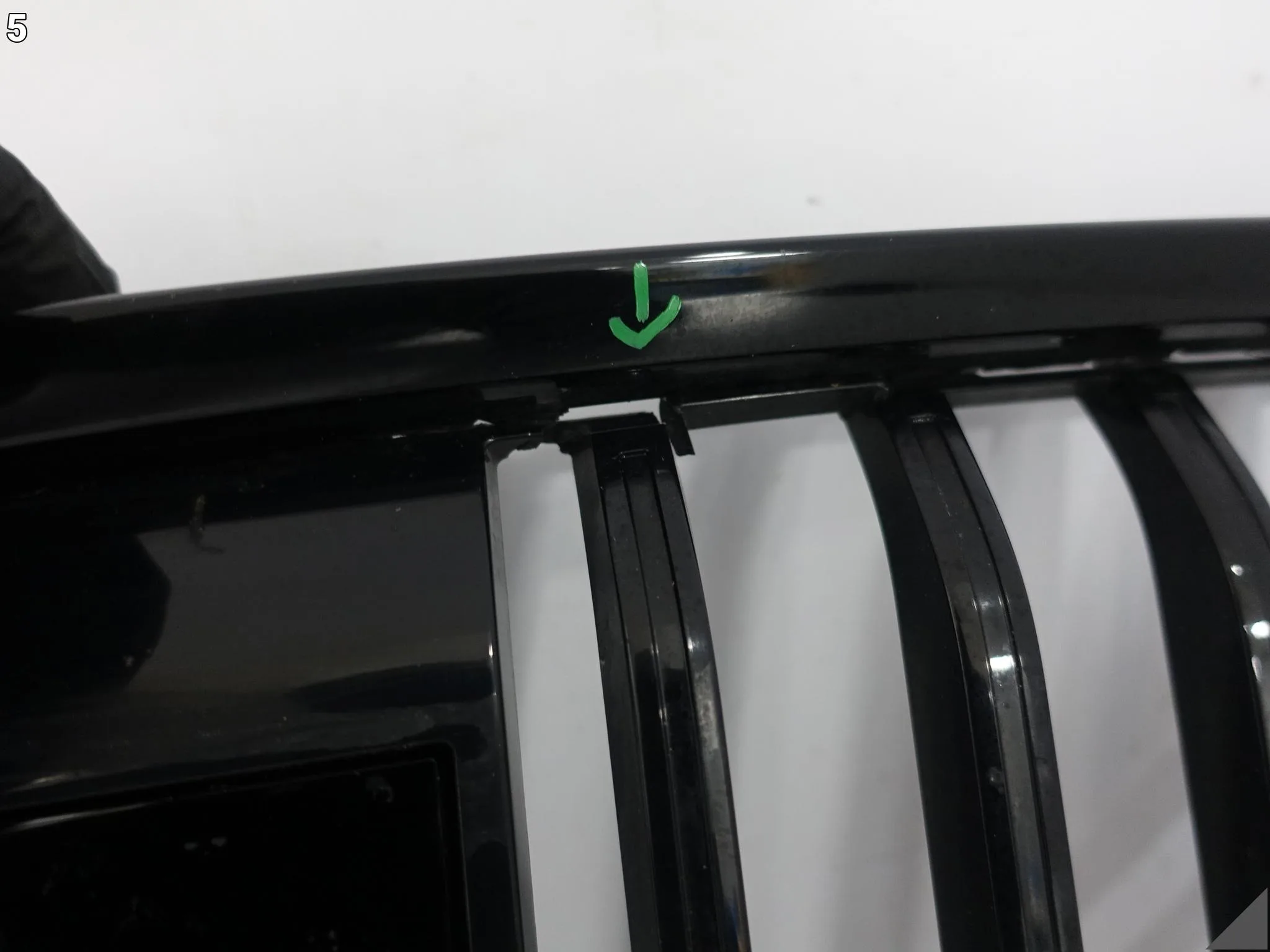 BMW 1 IV F70 M SHADOW LINE 24- GRILL ATRAPA + ZAŚLEPKA OSŁONA ZDERZAK PRZÓD d94ee8070ecc7b919043de7275047f6c
