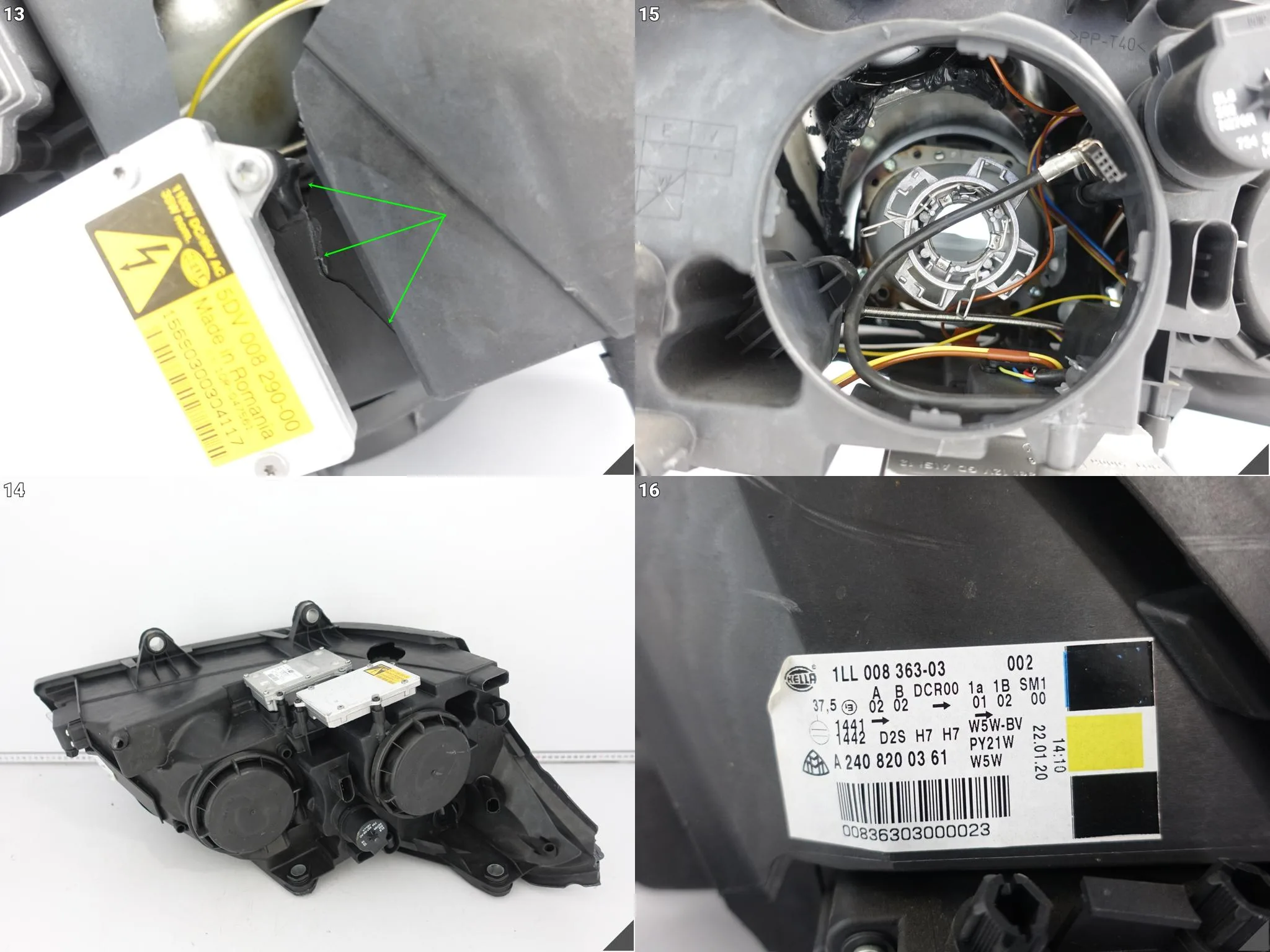 MAYBACH 57 W240 62 V240 03-13 LAMPA HEADLIGHT XENON LEWA PRZÓD eac255a1c1c506af0f3d3e1debc98f9b