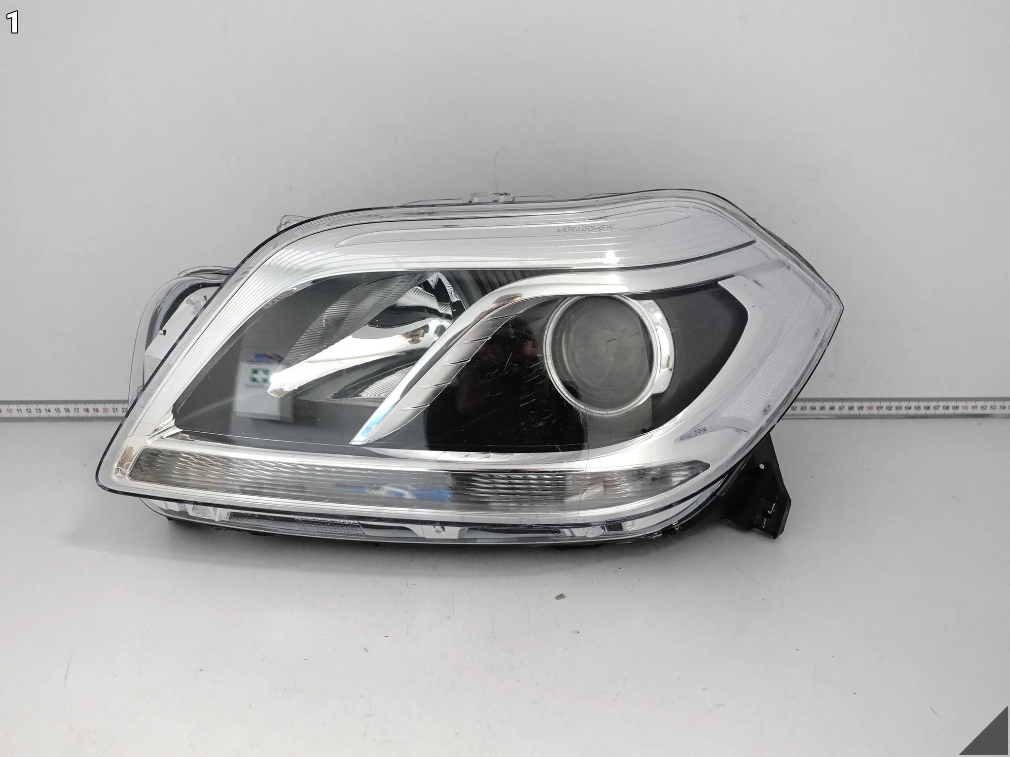 MERCEDES GL II X166 12-15 LAMPA HEADLIGHT ZWYKŁA HALOGEN LEWA PRZÓD UK 5f537db34308c31e9f3fd4e5dc45f50c