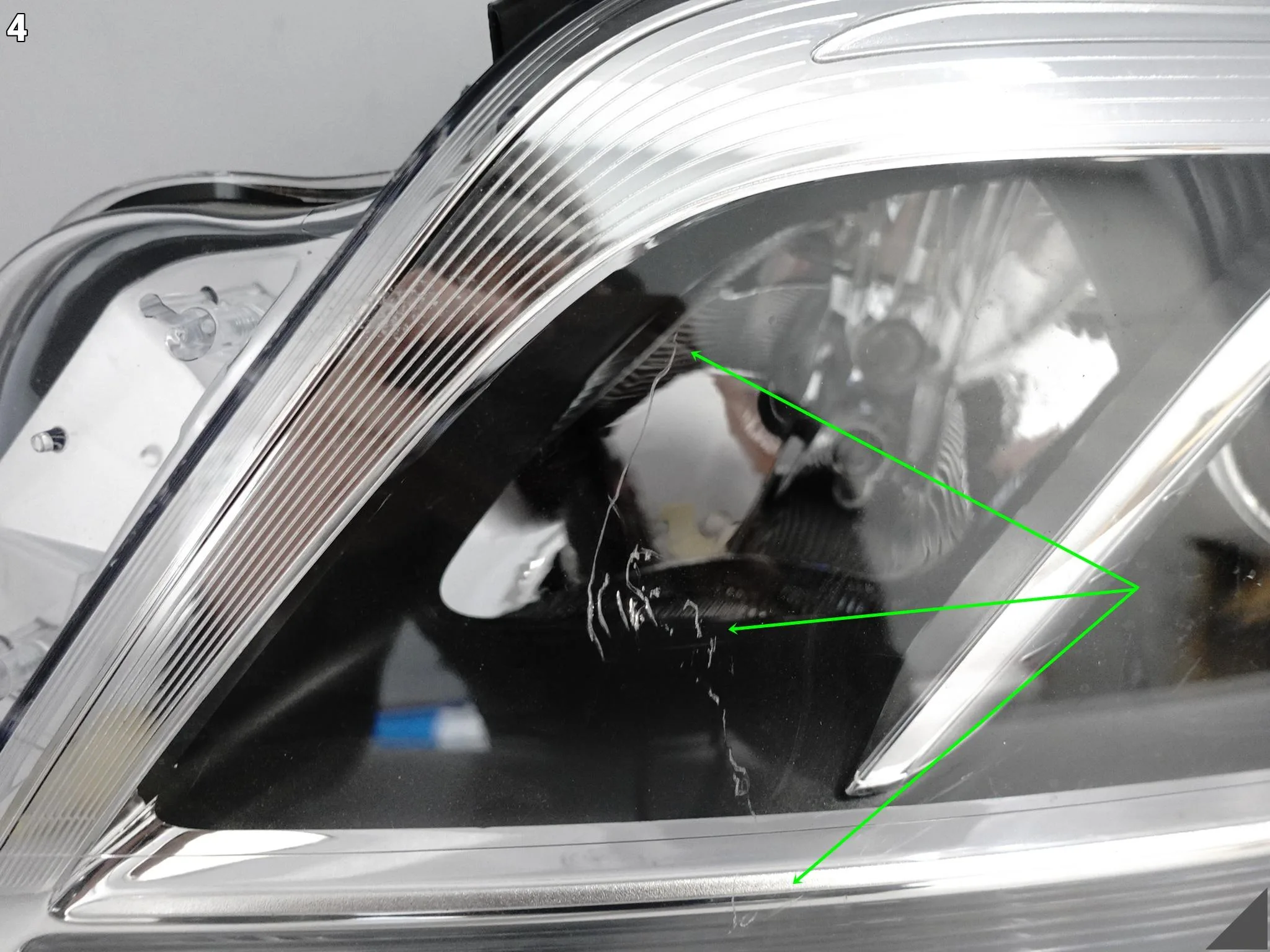 MERCEDES GL II X166 12-15 LAMPA HEADLIGHT ZWYKŁA HALOGEN LEWA PRZÓD UK e3d5265513e30c5a034ae97b7e989819