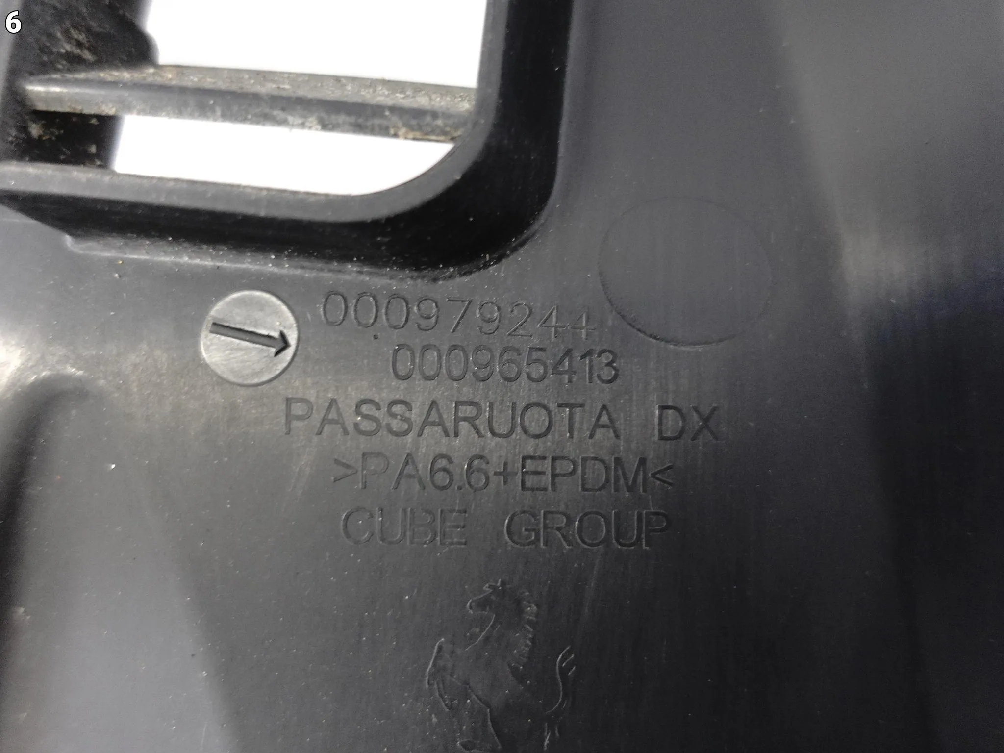 FERRARI ROMA SPIDER F169 20- NADKOLE WLOT OSŁONA PRZÓD PRAWE PRZEDNIA CZĘŚĆ 9a1450645ddbd6261d4937af29b1c425