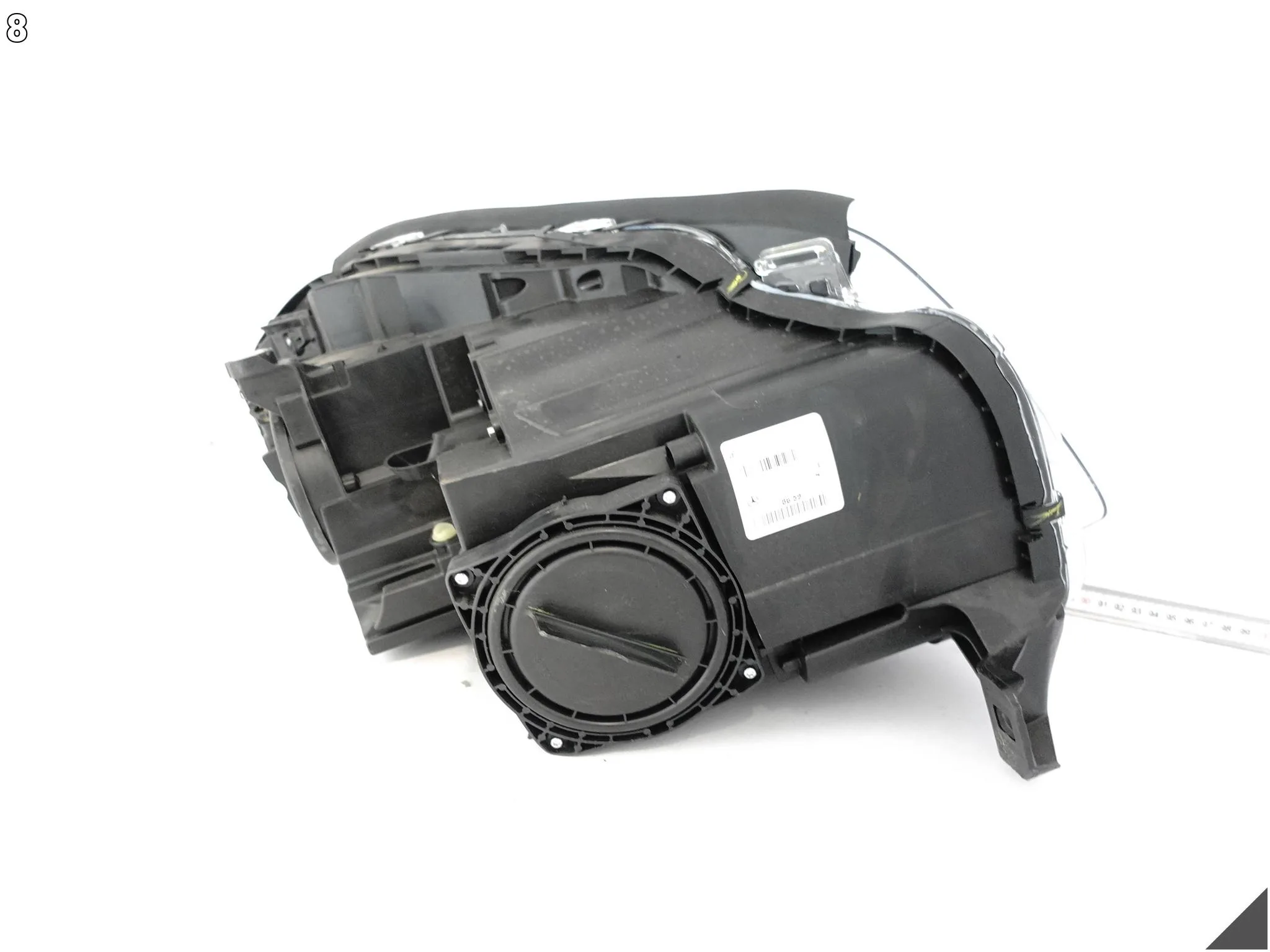 MERCEDES GL II X166 12-15 LAMPA HEADLIGHT ZWYKŁA HALOGEN LEWA PRZÓD UK 98283e190120c69d79c91b297b3b3c17