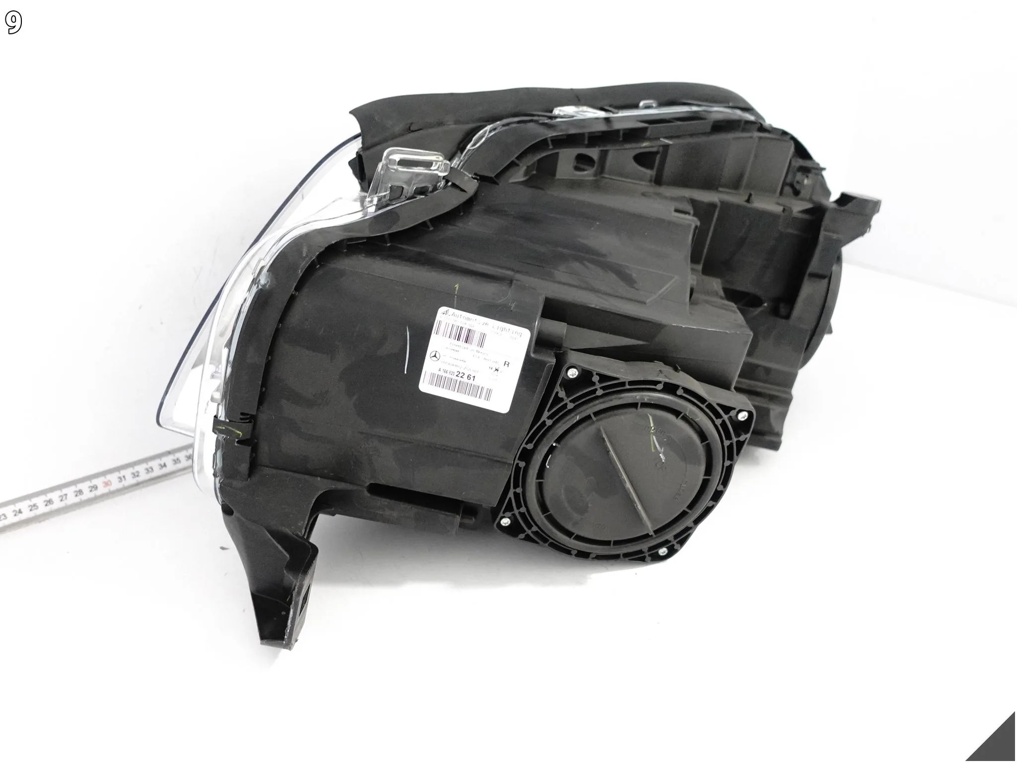 MERCEDES GL II X166 12-15 LAMPA HEADLIGHT ZWYKŁA HALOGEN PRAWA PRZÓD EU b1c03dcc645b3f7fc137cf912a8c582e