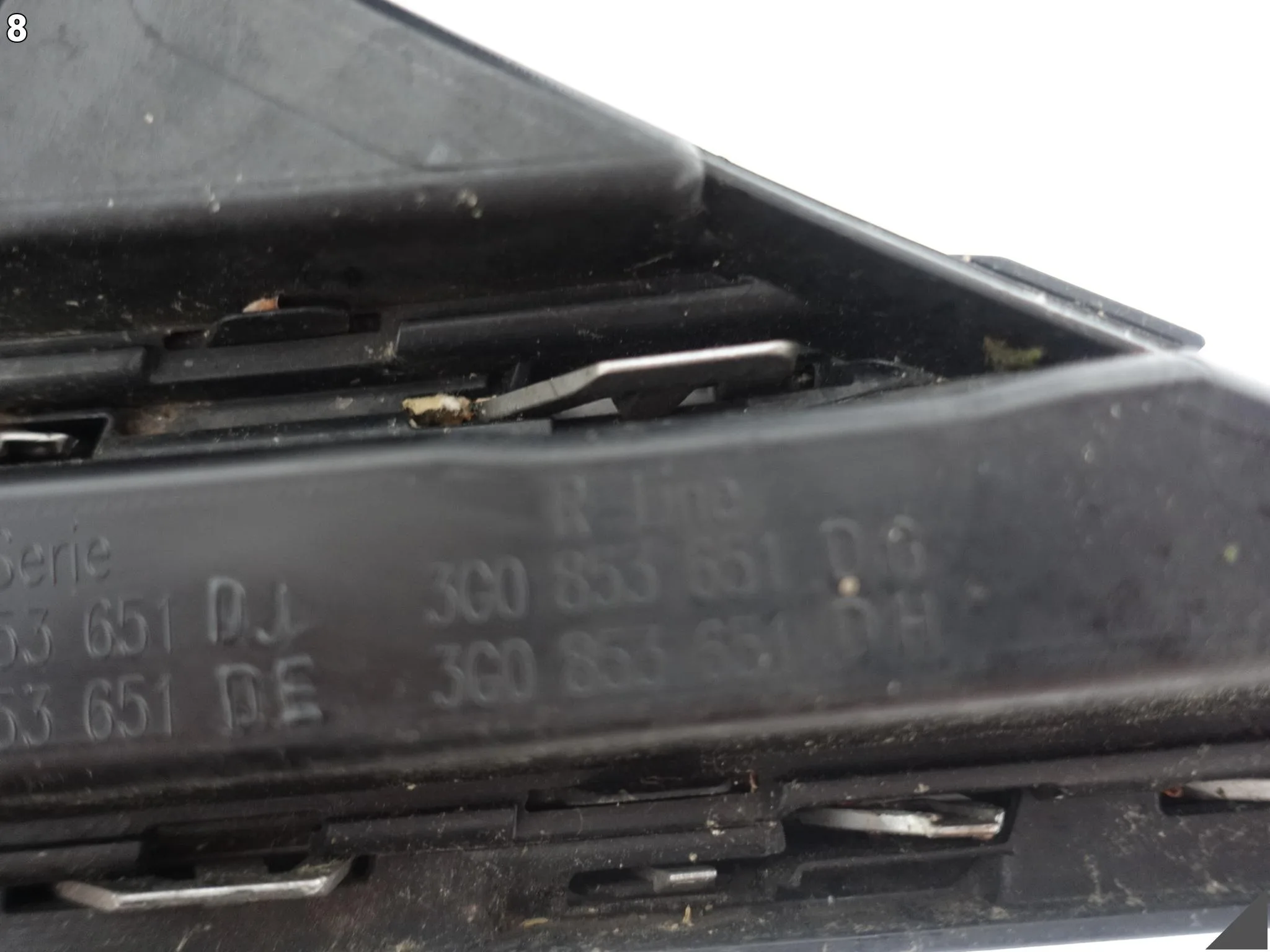 VW PASSAT B8 3G0 LIFT 19-23 GRILL ATRAPA KRATKA W ZDERZAK PRZÓD 3G0853653N bb545538c69304da47776e75b02a6211