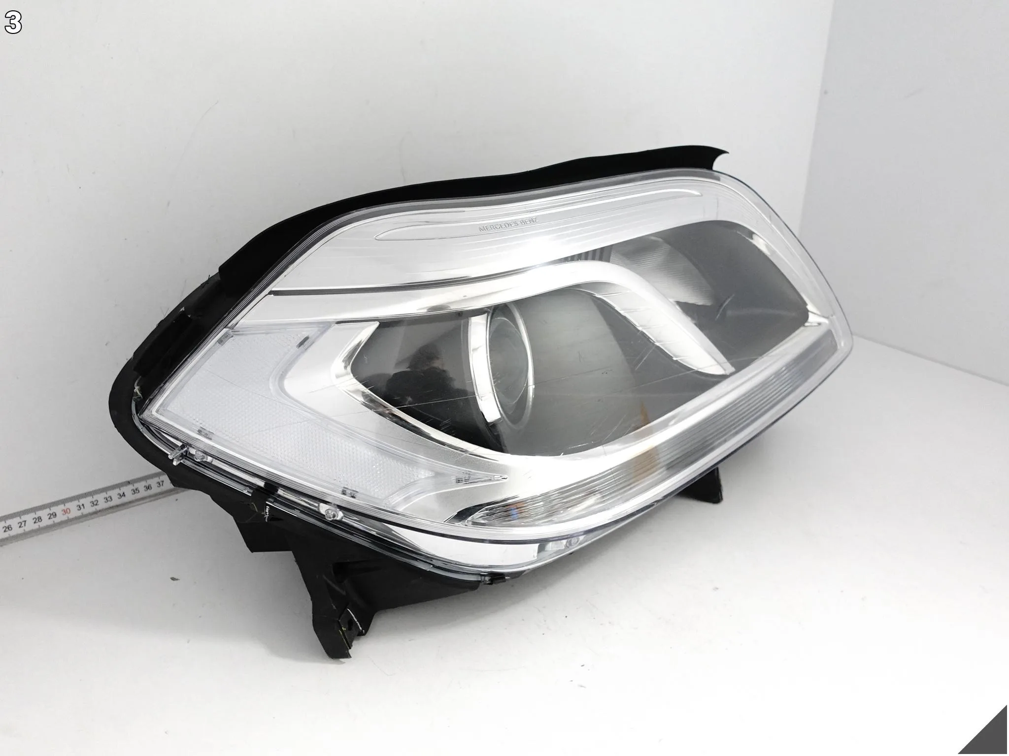 MERCEDES GL II X166 12-15 LAMPA HEADLIGHT ZWYKŁA HALOGEN PRAWA PRZÓD EU 4bb1034867e8019016a21ed9daf872d4