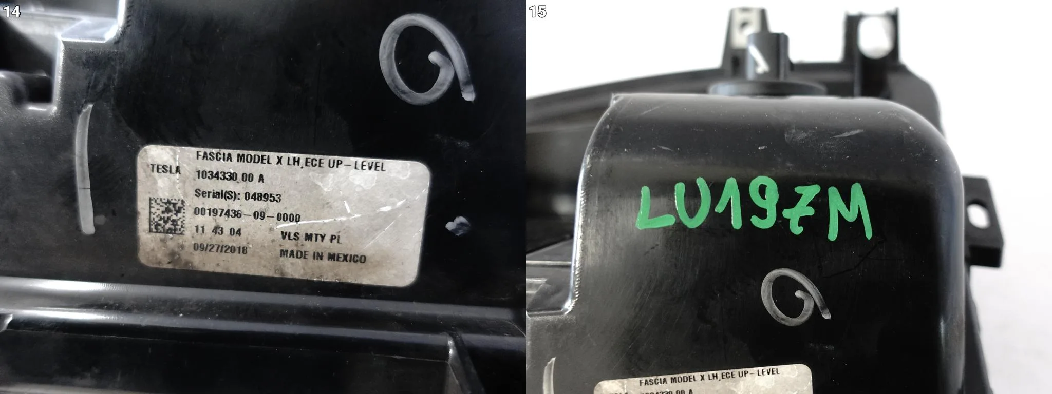 TESLA MODEL X 15- LAMPA HALOGEN LED DRL LEWY W ZDERZAK PRZÓD ce04dc19b98a6ef5d33feb2c9fedab3d