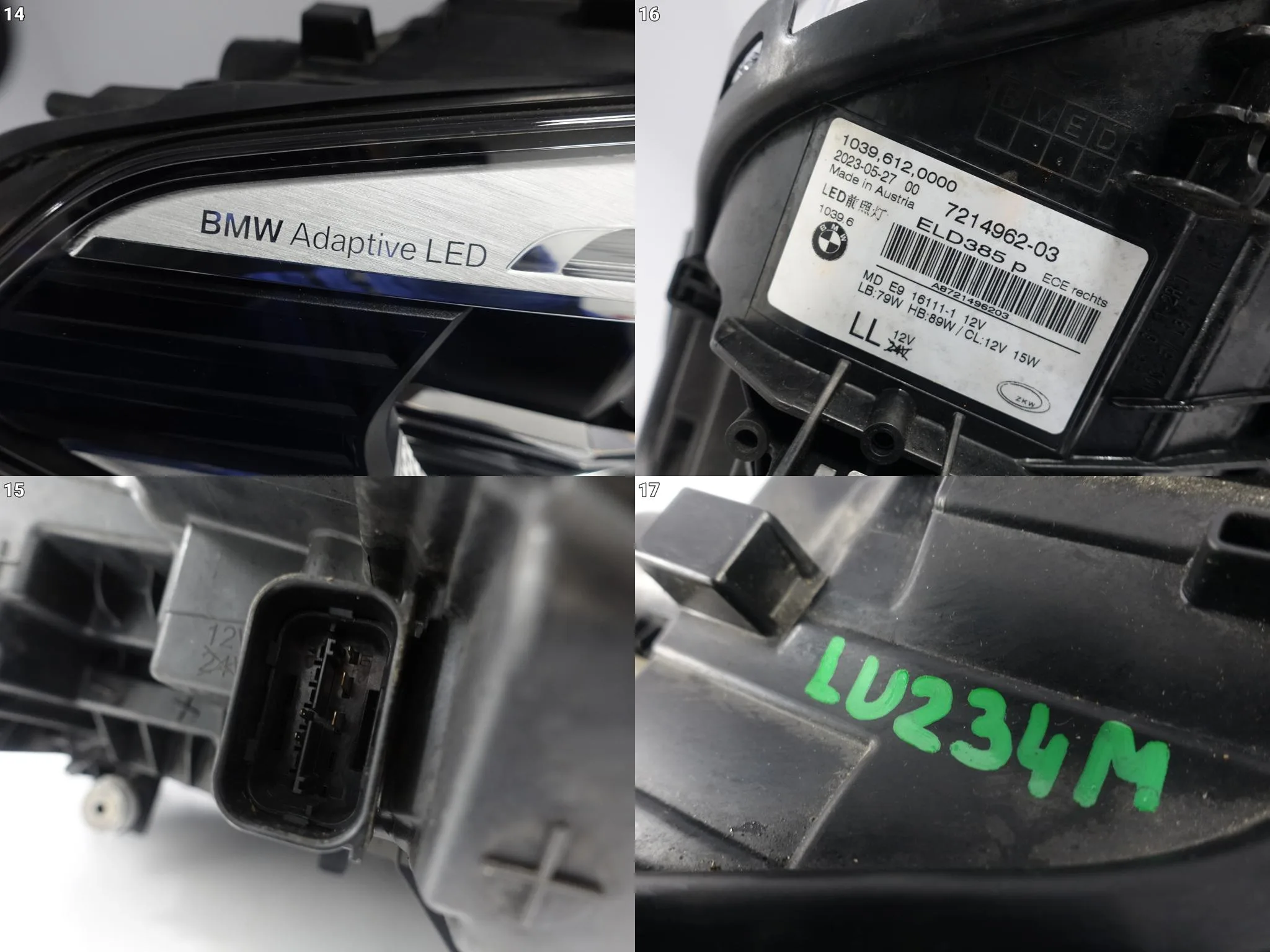 BMW 5 G30 G31 M5 F90 17-20 LAMPA ADAPTIVE FULL LED PRAWA PRZÓD EUROPA 8337171fbbddfe6fdaccbc07172a203d