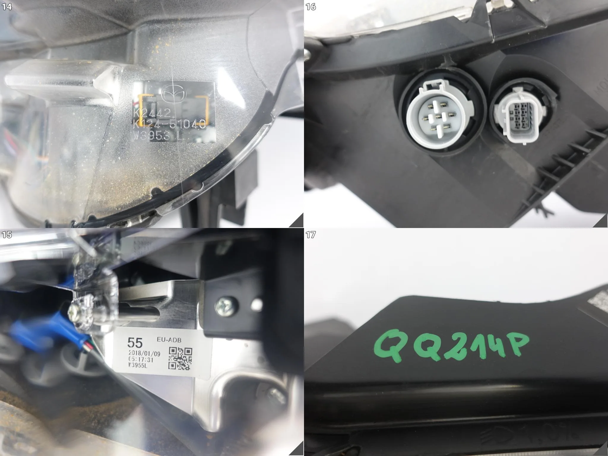 MAZDA CX-5 CX5 II (KF) 17-21 LAMPA HEADLIGHT FULL LED LEWA PRZÓD EUROPA 4527e50136f725619aa98ba9dccf0c77