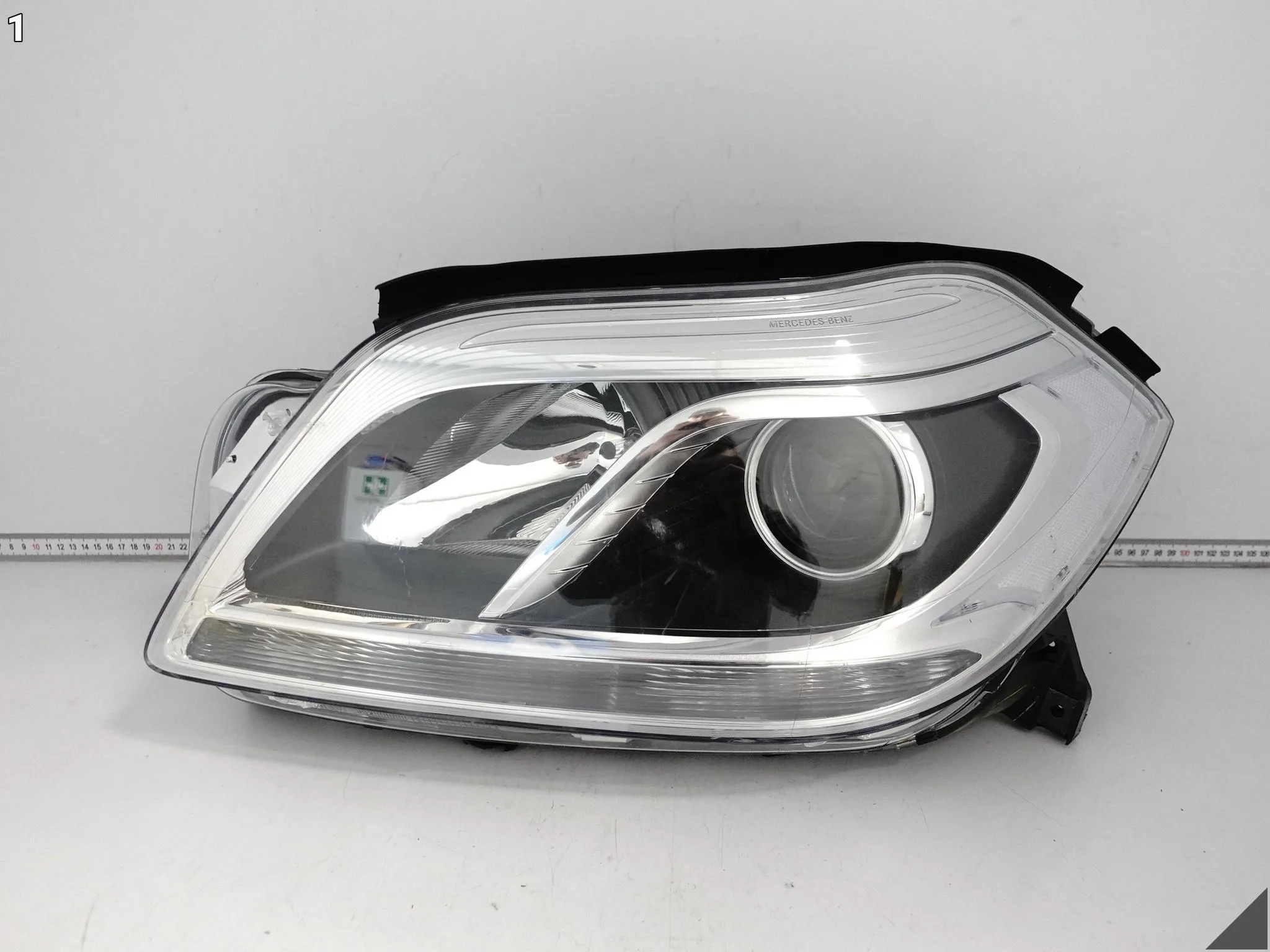 MERCEDES GL II X166 12-15 LAMPA HEADLIGHT ZWYKŁA HALOGEN LEWA PRZÓD UK e8a5bc95bf9585ee53e45383eb11dc06