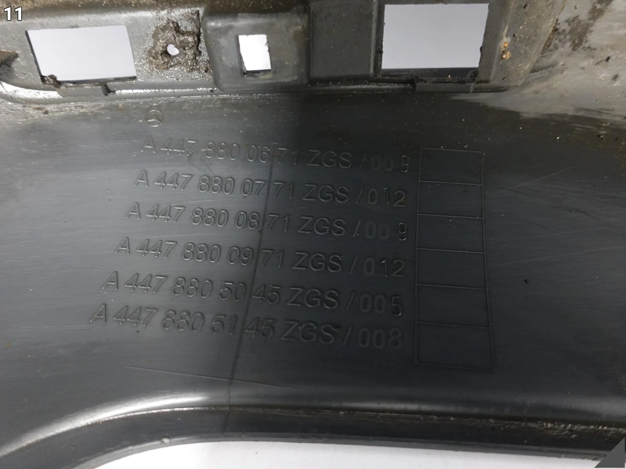MERCEDES VITO W447 LONG 14-19 ZDERZAK BUMPER TYŁ (6xPDC) A4478800771 6404c793ffe08ec058d378c4f12b0ef8