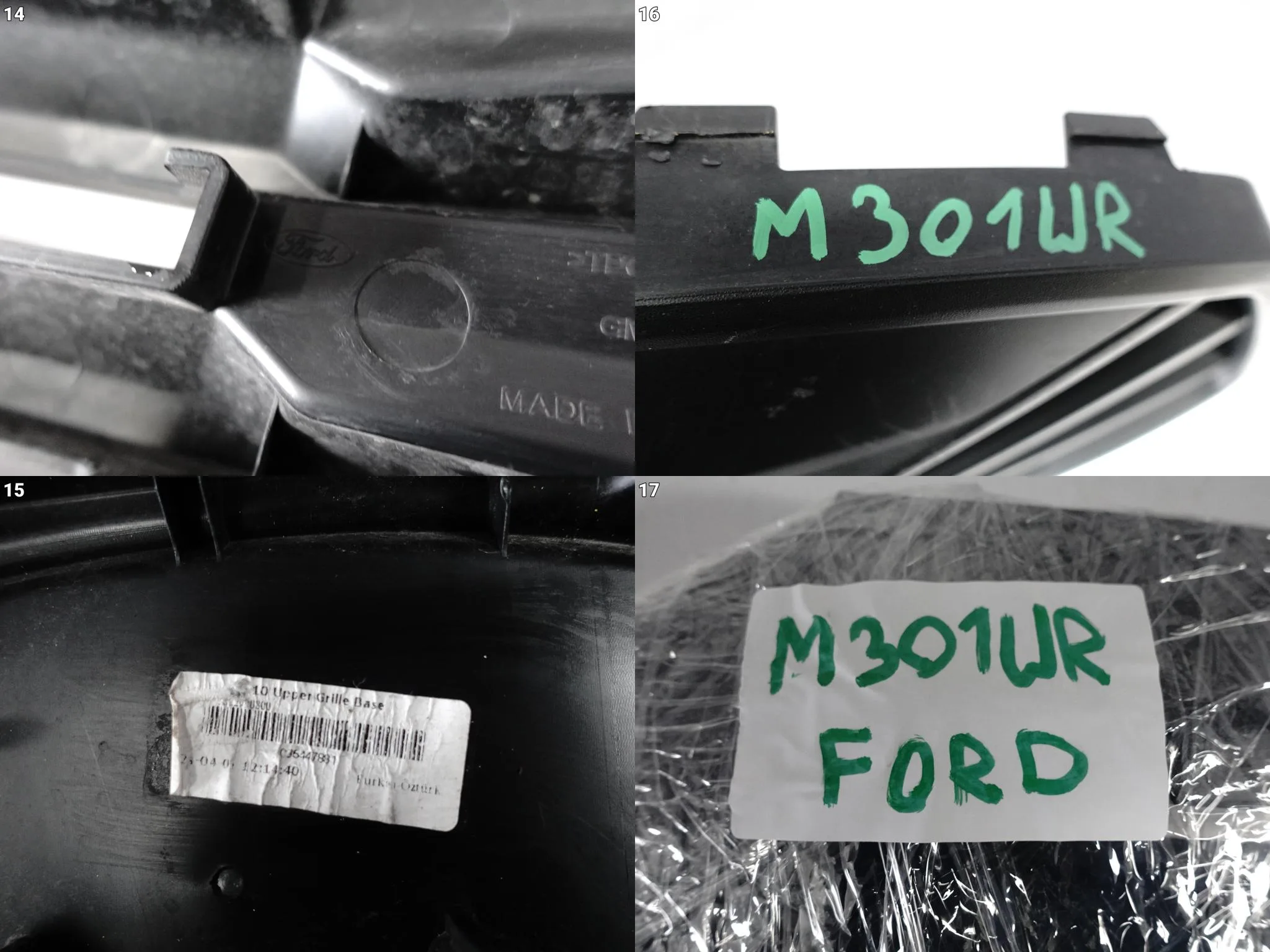 FORD TRANSIT CUSTOM II MK2 23- GRILL ATRAPA KRATKA LOGO W ZDERZAK PRZÓD daca1dbb4636c7754881c5159128494b