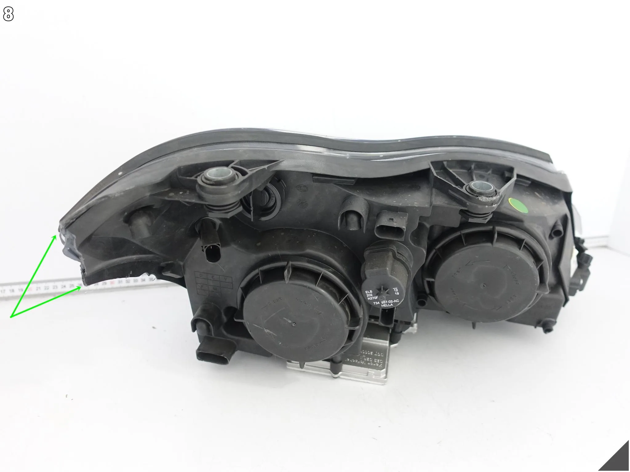 MAYBACH 57 W240 62 V240 03-13 LAMPA HEADLIGHT XENON LEWA PRZÓD 74690c634c1d1774a4c3ba4ce06000fa