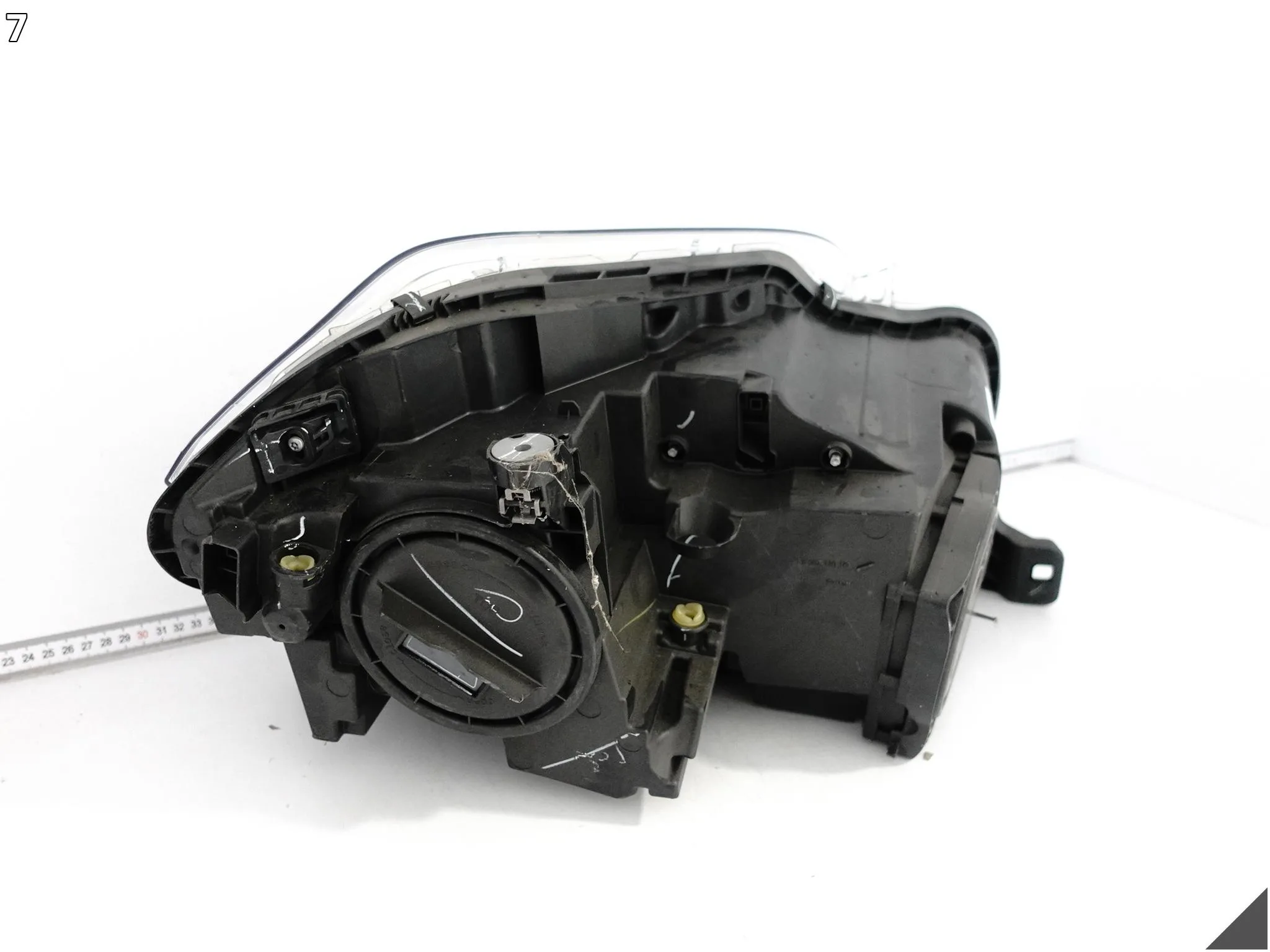 MERCEDES GL II X166 12-15 LAMPA HEADLIGHT ZWYKŁA HALOGEN LEWA PRZÓD UK 04932ed6ecfbeaf6673083866412bd07