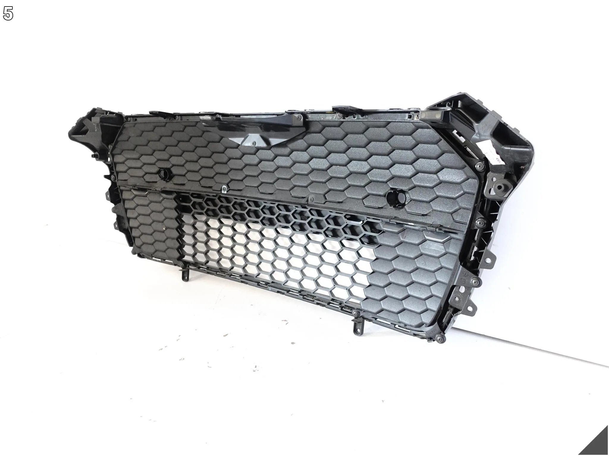 AUDI R8 4S0 II 15-19 ZDERZAK GRILL ATRAPA CHŁODNICY + RAMKA + OSŁONY PRZÓD 4e7ac4001476093e55b37493f254b40b