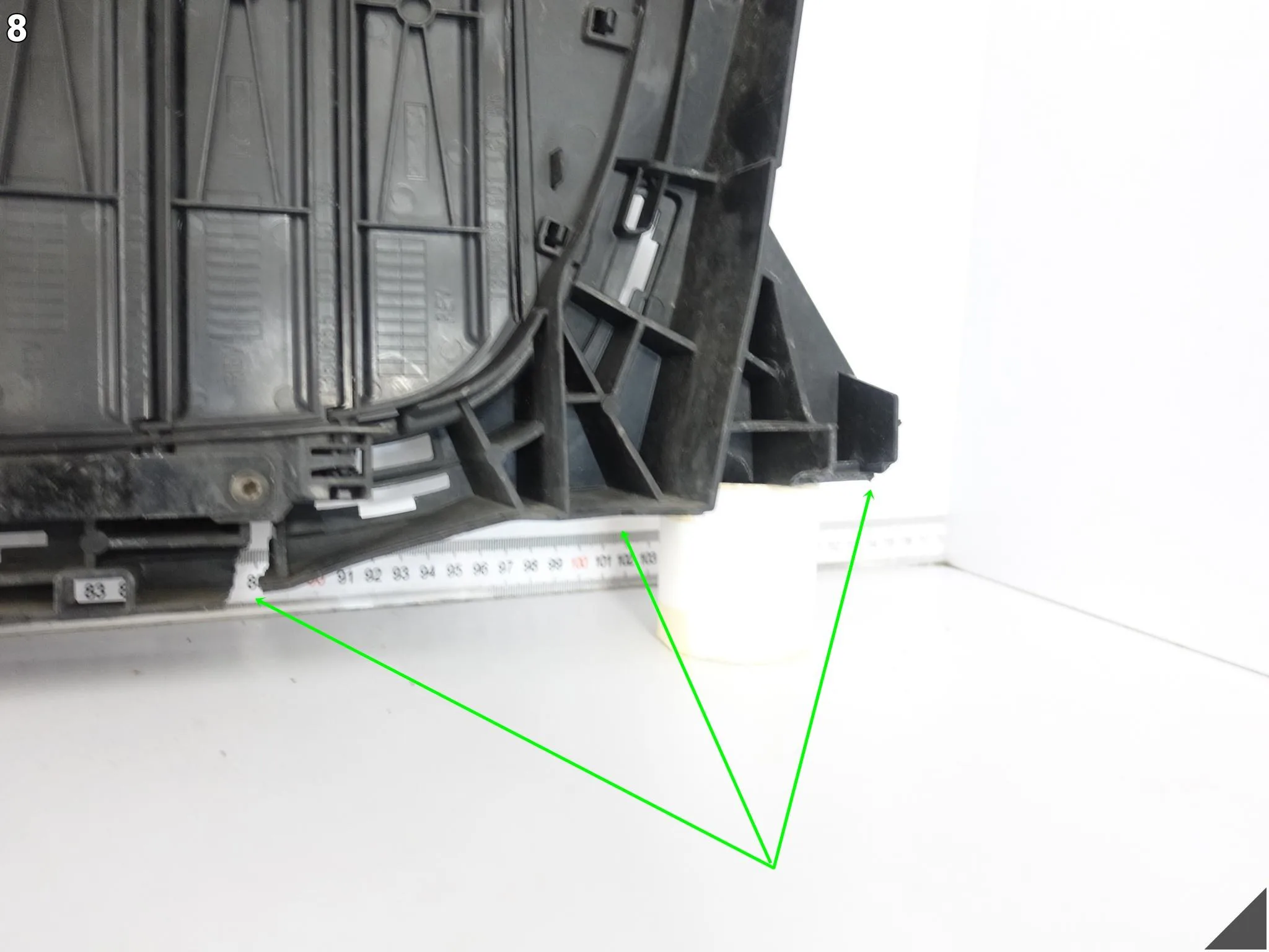 BMW X3 G01 X4 G02 LCI LIFT 21-24 KIEROWNICA POWIETRZA WLOT ŻALUZJA PRZÓD 729ca6352b926a9cb9139893d336cc3f