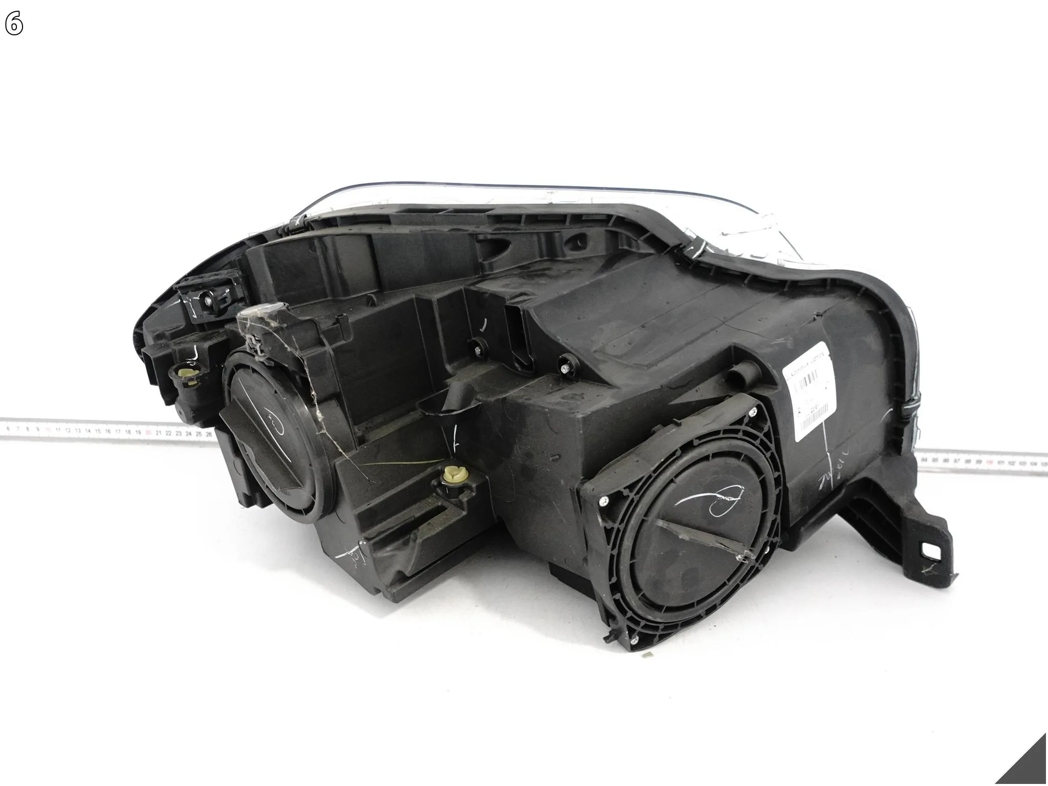 MERCEDES GL II X166 12-15 LAMPA HEADLIGHT ZWYKŁA HALOGEN LEWA PRZÓD UK ae73c416c136d13ed535cbc96bfe4d40