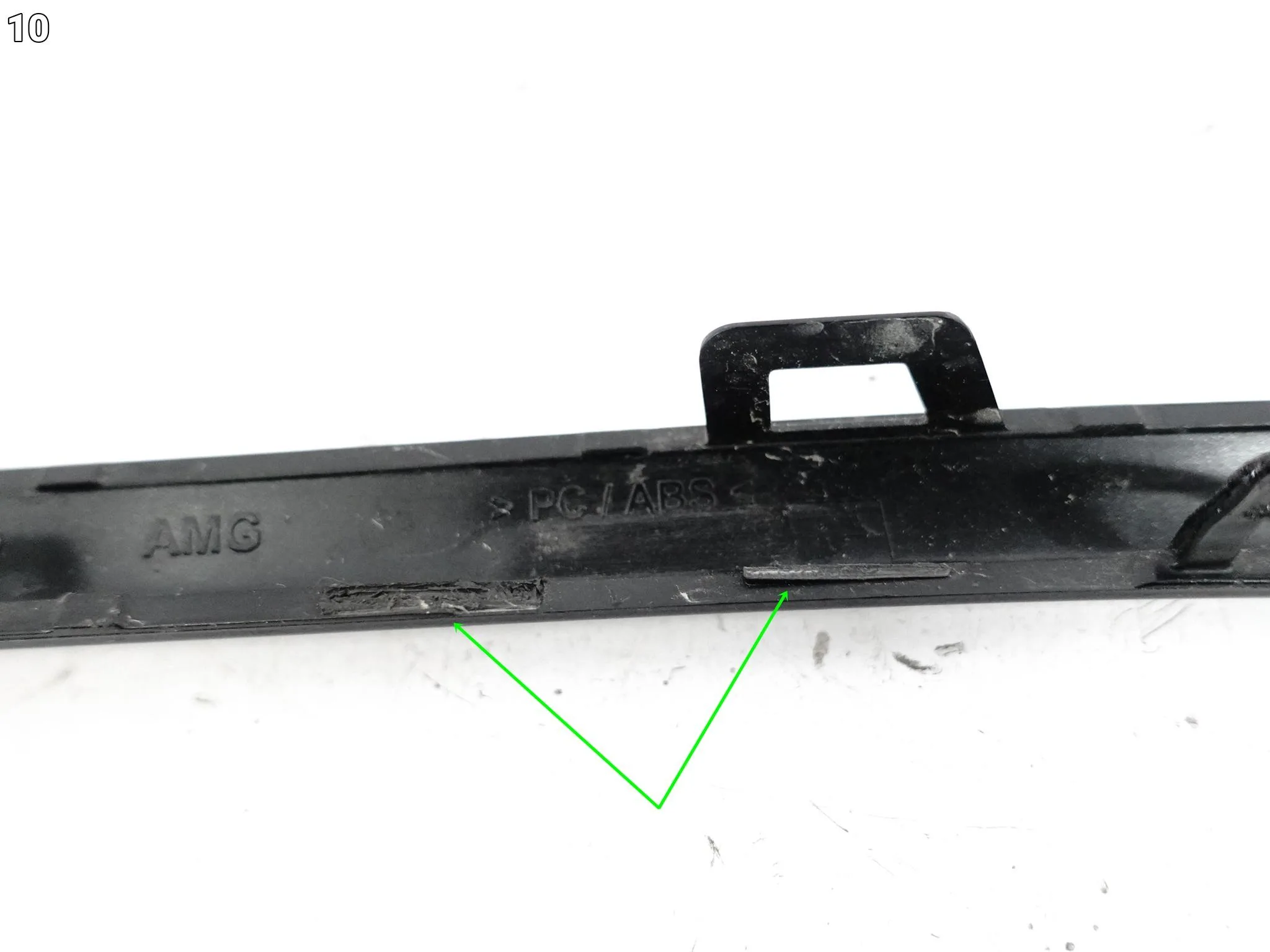 MERCEDES GLE W167 V167 C167 AMG MOPF LIFT 23- LISTWA NA ZDERZAK PRZÓD LEWA f71cd198548777c768ba304156f1dfb7