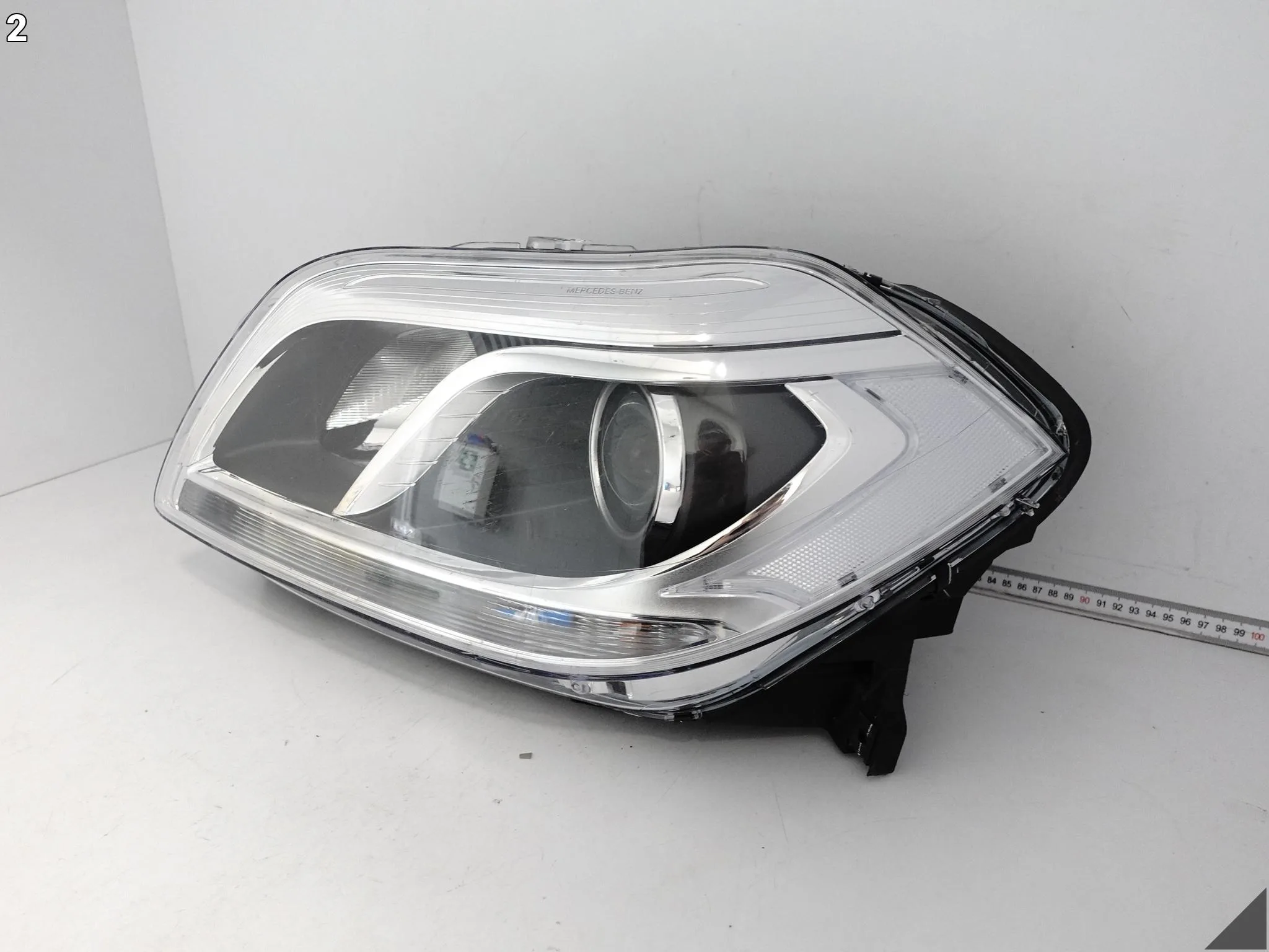MERCEDES GL II X166 12-15 LAMPA HEADLIGHT ZWYKŁA HALOGEN LEWA PRZÓD UK 5b17d4b0ecec8fa3ab9507f1f4c8ba07