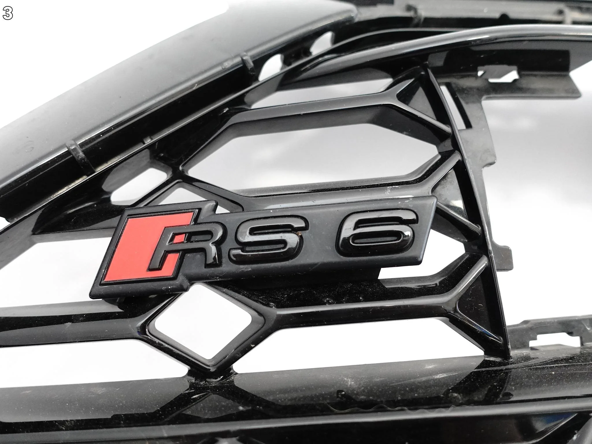 AUDI RS7 4K8 RS6 4K0 C8 20- GRILL ATRAPA KRATKA W ZDERZAK PRZÓD BLACK NIGHT 24916b62b9c9ed4ad61d0c74603515a7
